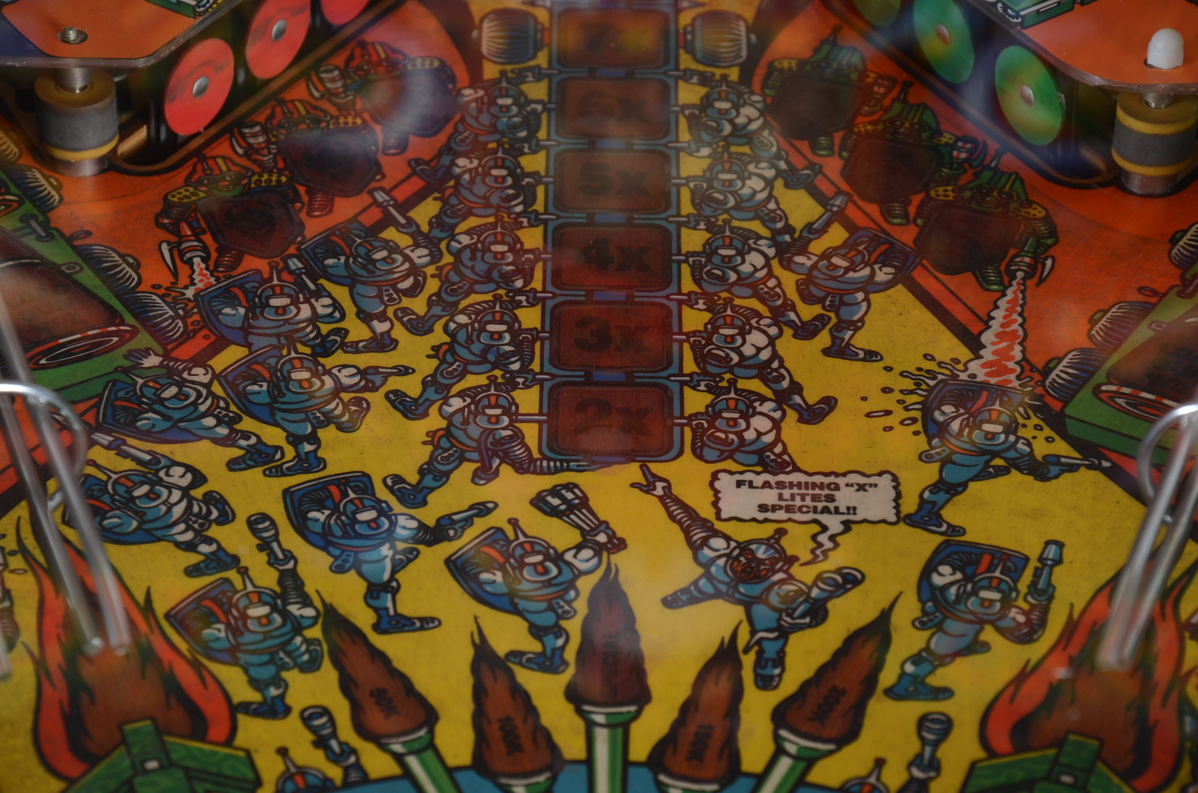 Big Guns Pinball Game by Williams