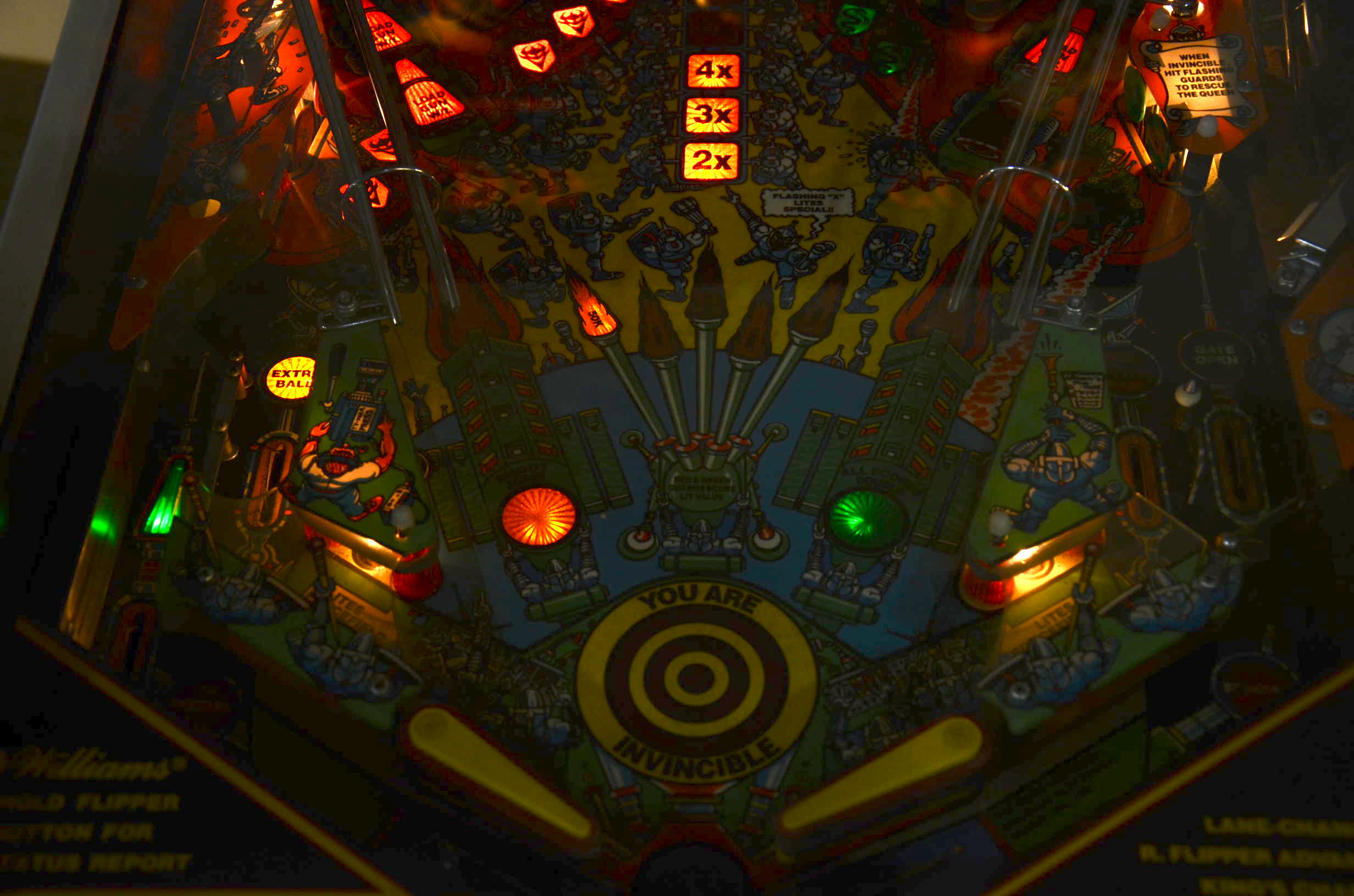 Big Guns Pinball Game by Williams