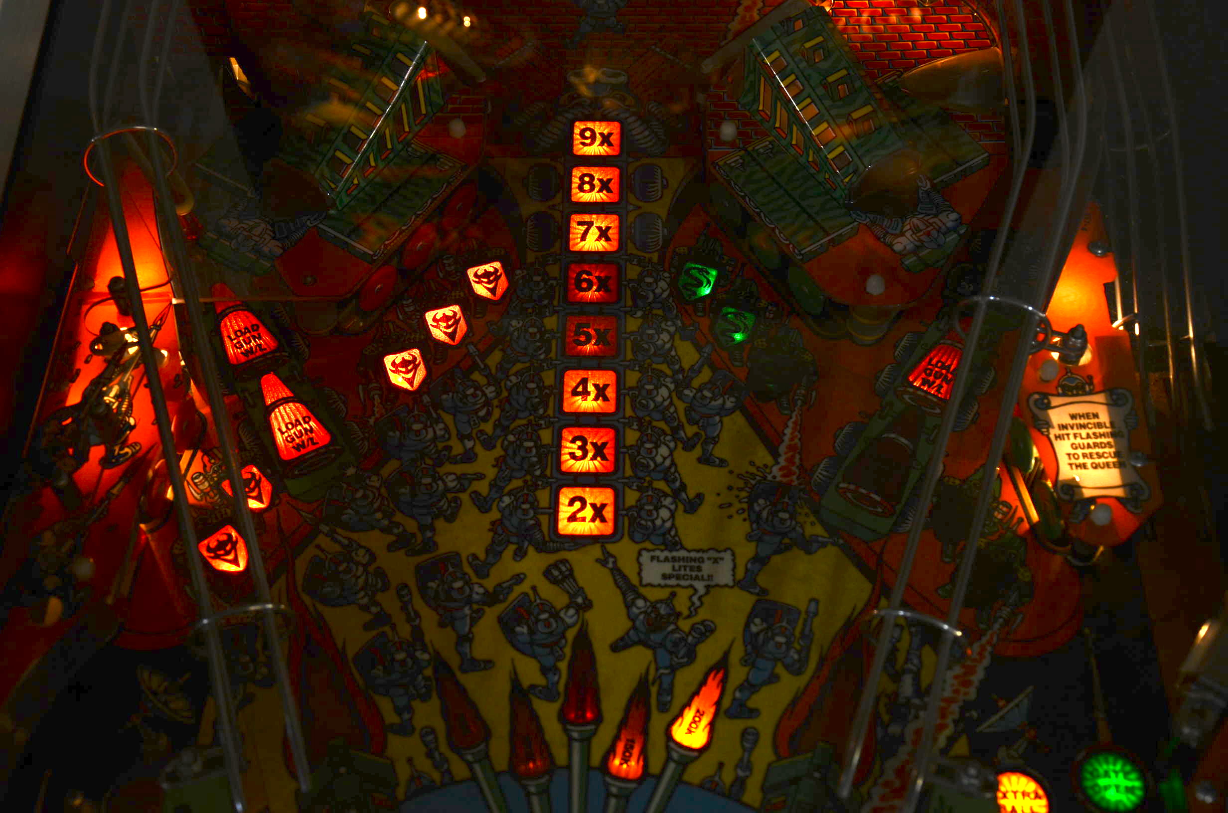 Big Guns Pinball Game by Williams