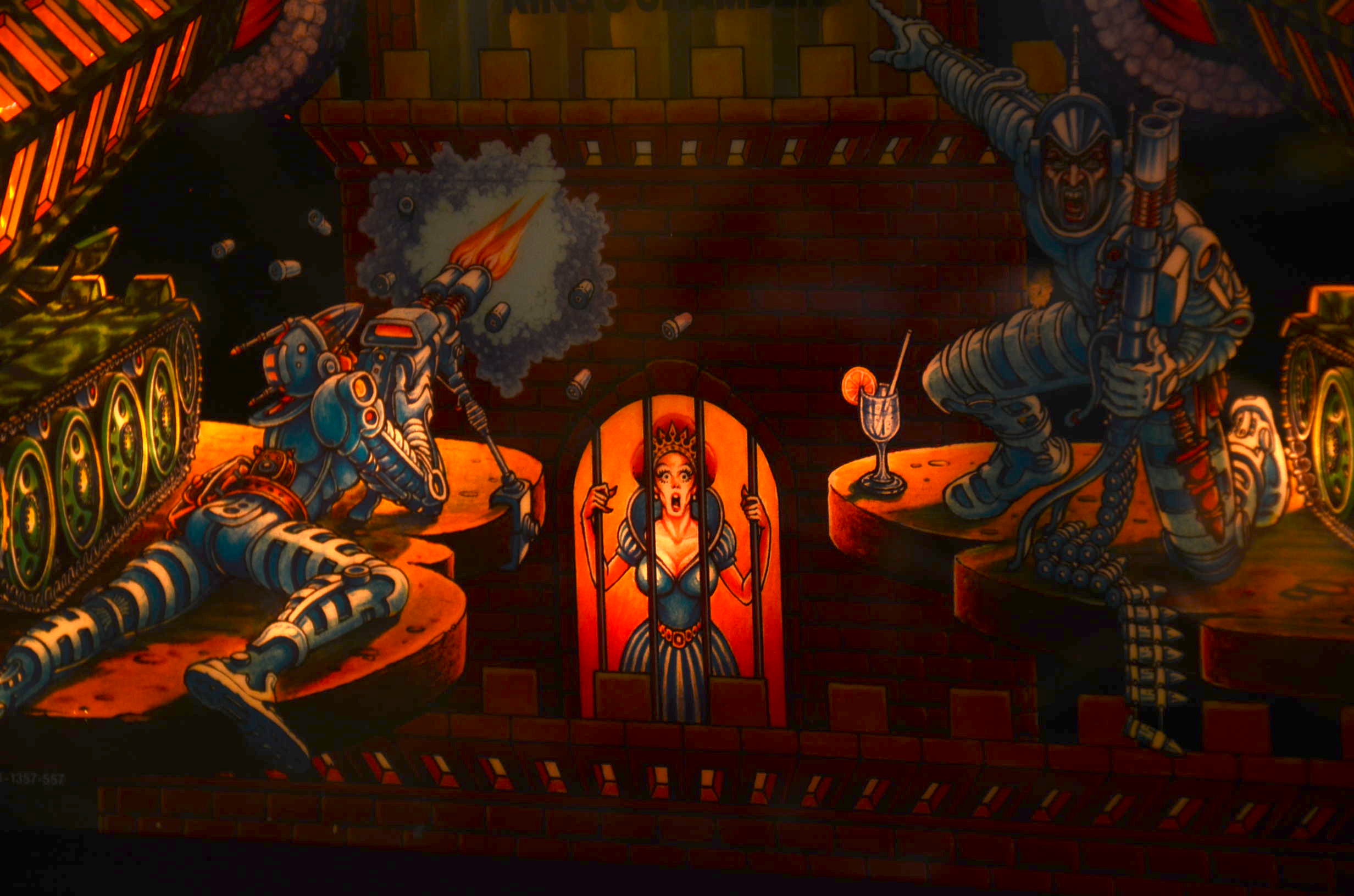 Big Guns Pinball Game by Williams