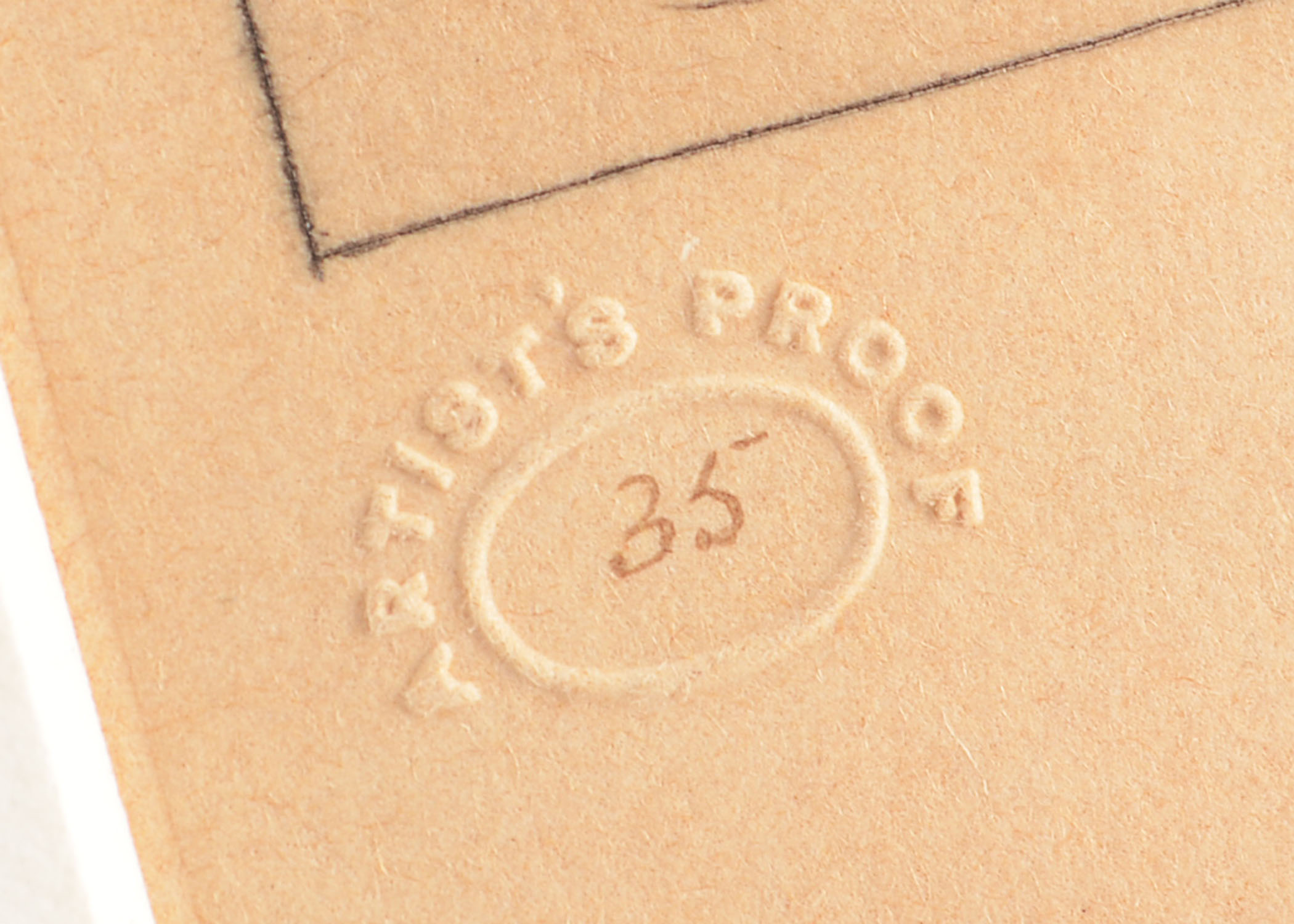 Pencil Signed W.A. Donald Etching, Guy's Hospital