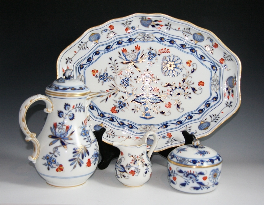 Meissen "Blue Onion Rich" China