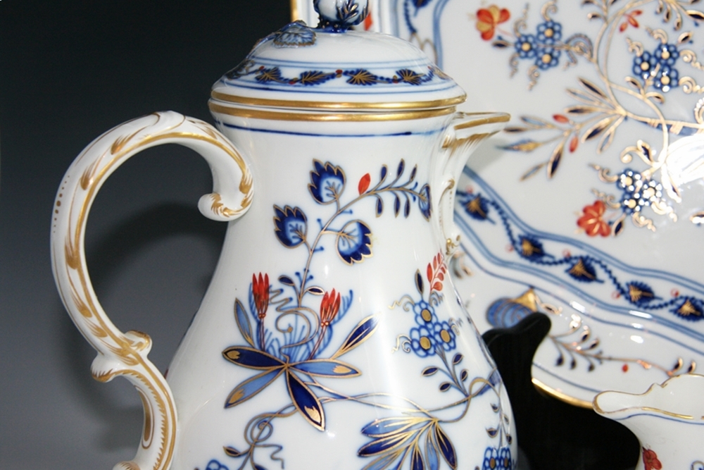 Meissen "Blue Onion Rich" China