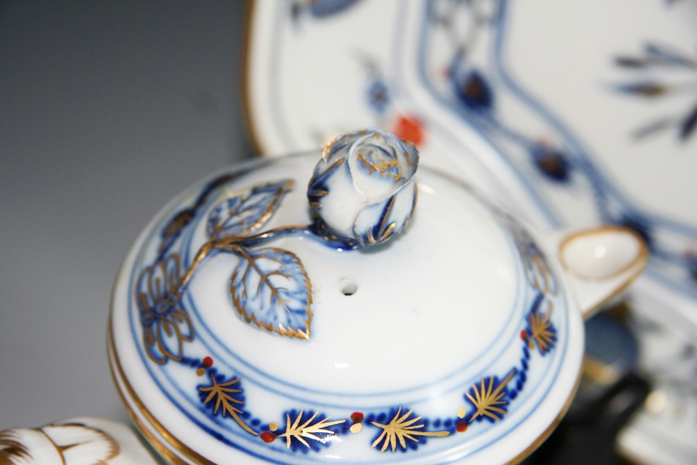 Meissen "Blue Onion Rich" China