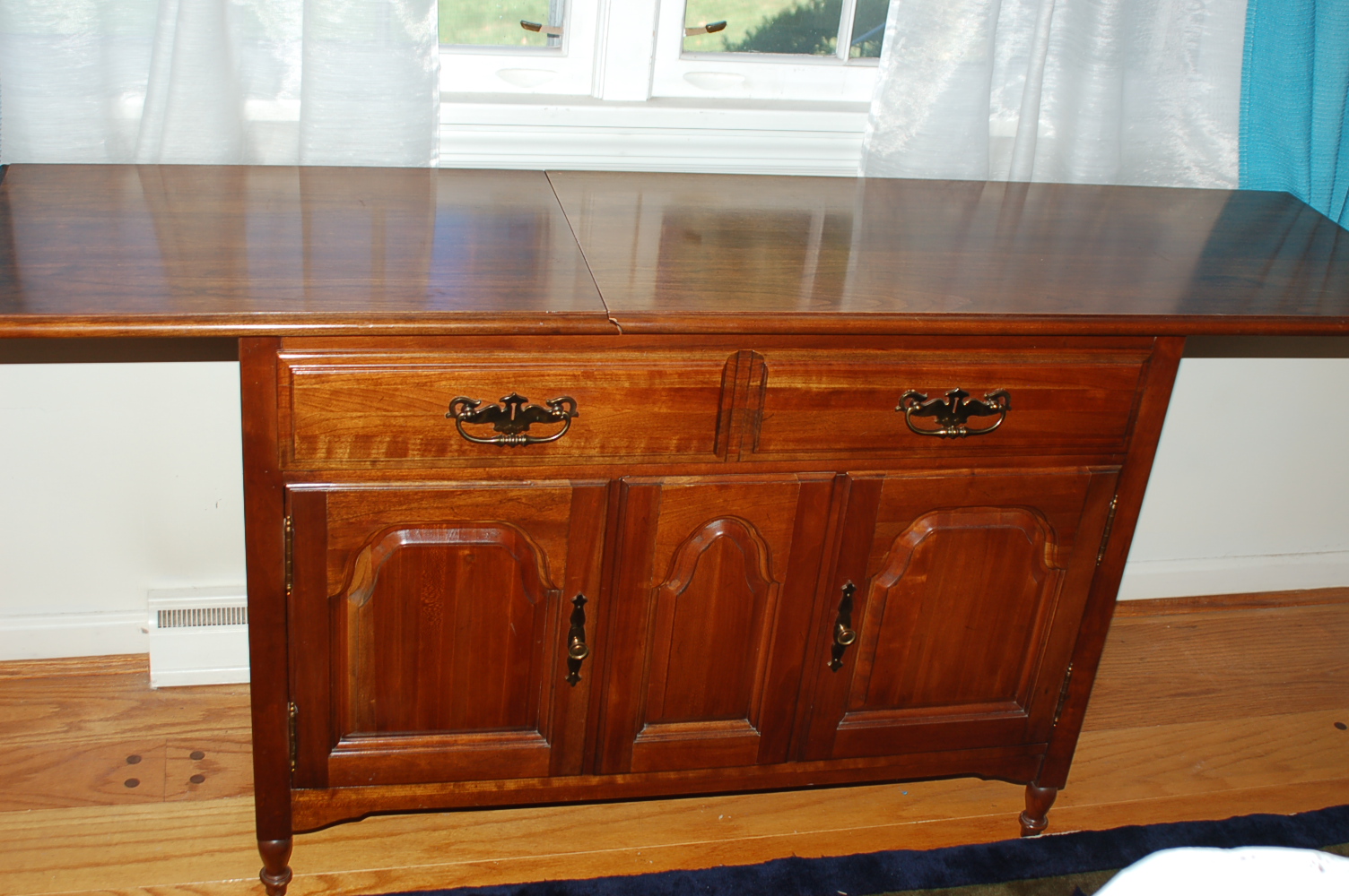 Thomasville Cherry Sideboard with Dropleaf