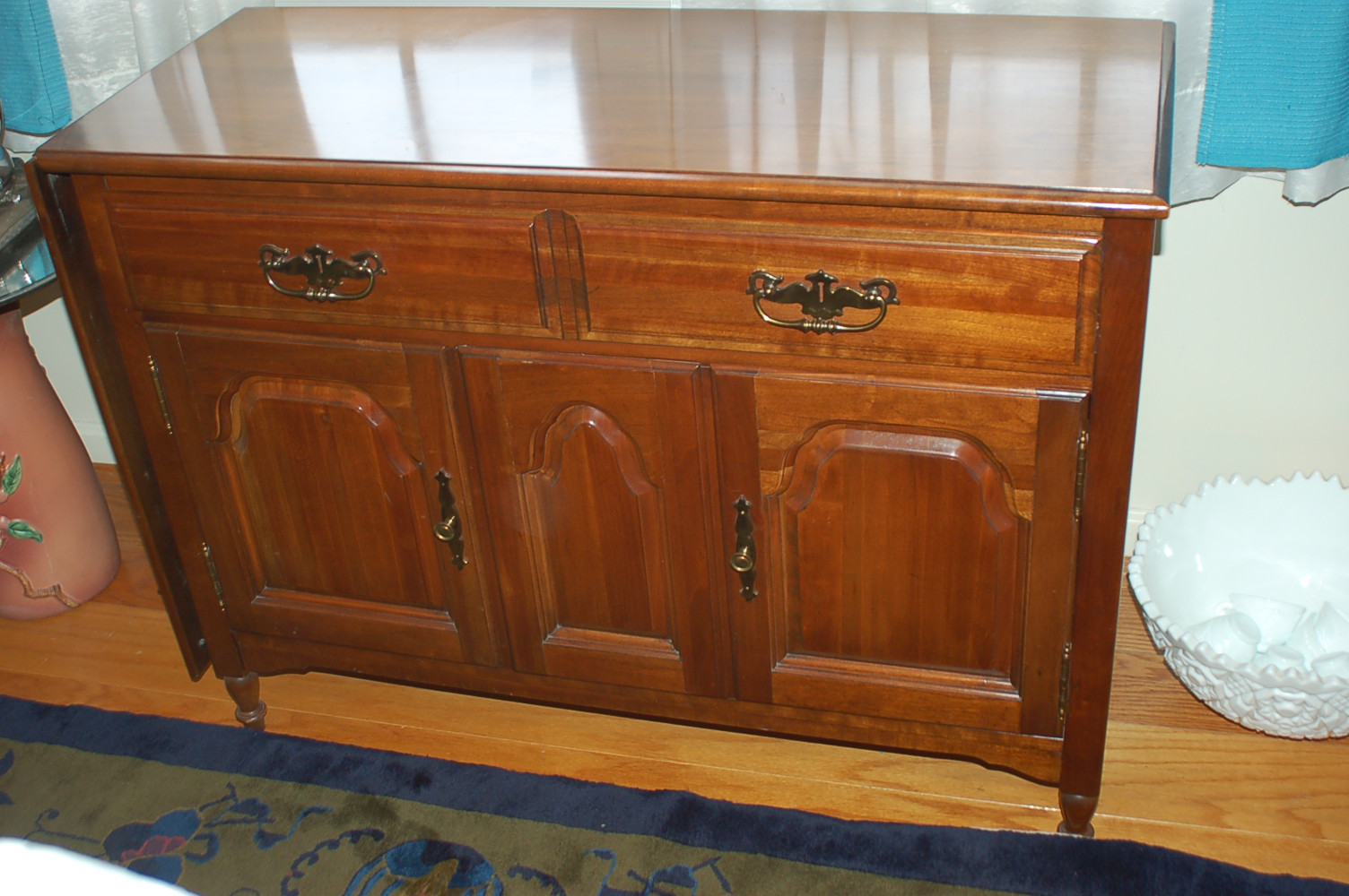 Thomasville Cherry Sideboard with Dropleaf