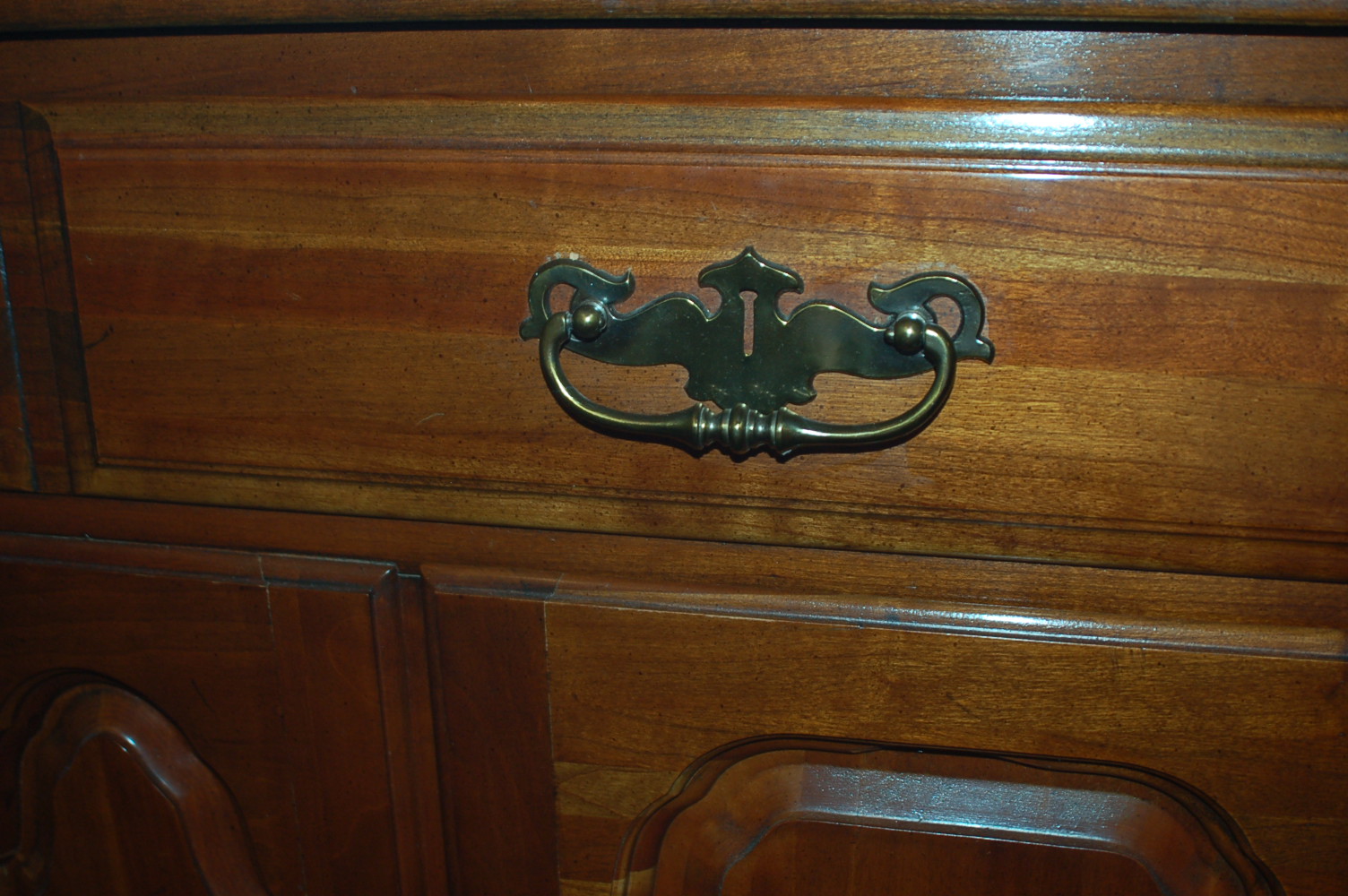 Thomasville Cherry Sideboard with Dropleaf