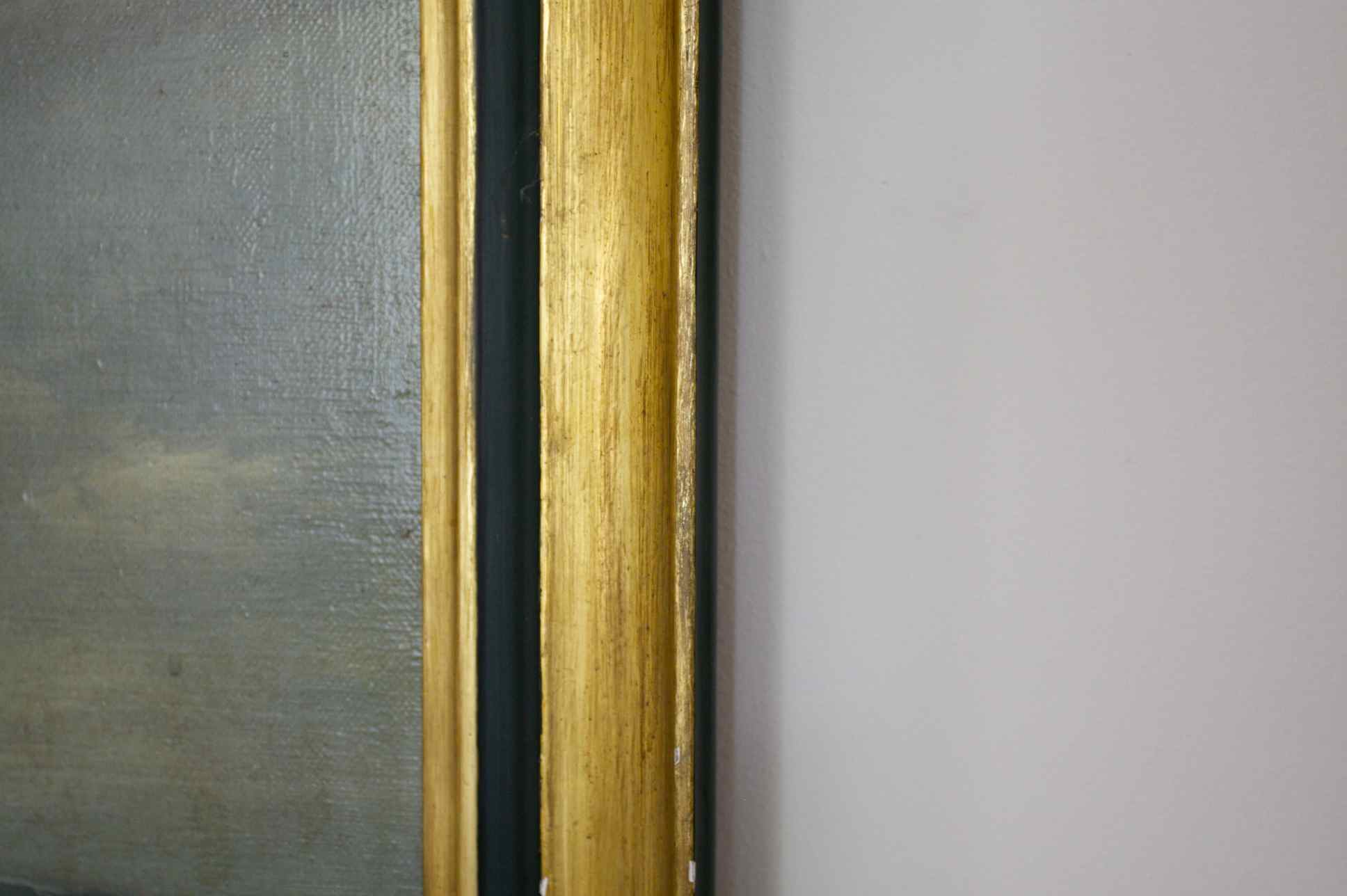 Large Maritime Oil on Canvas