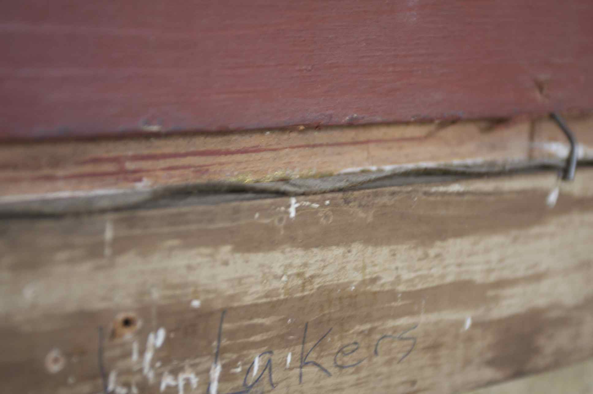 Large Maritime Oil on Canvas