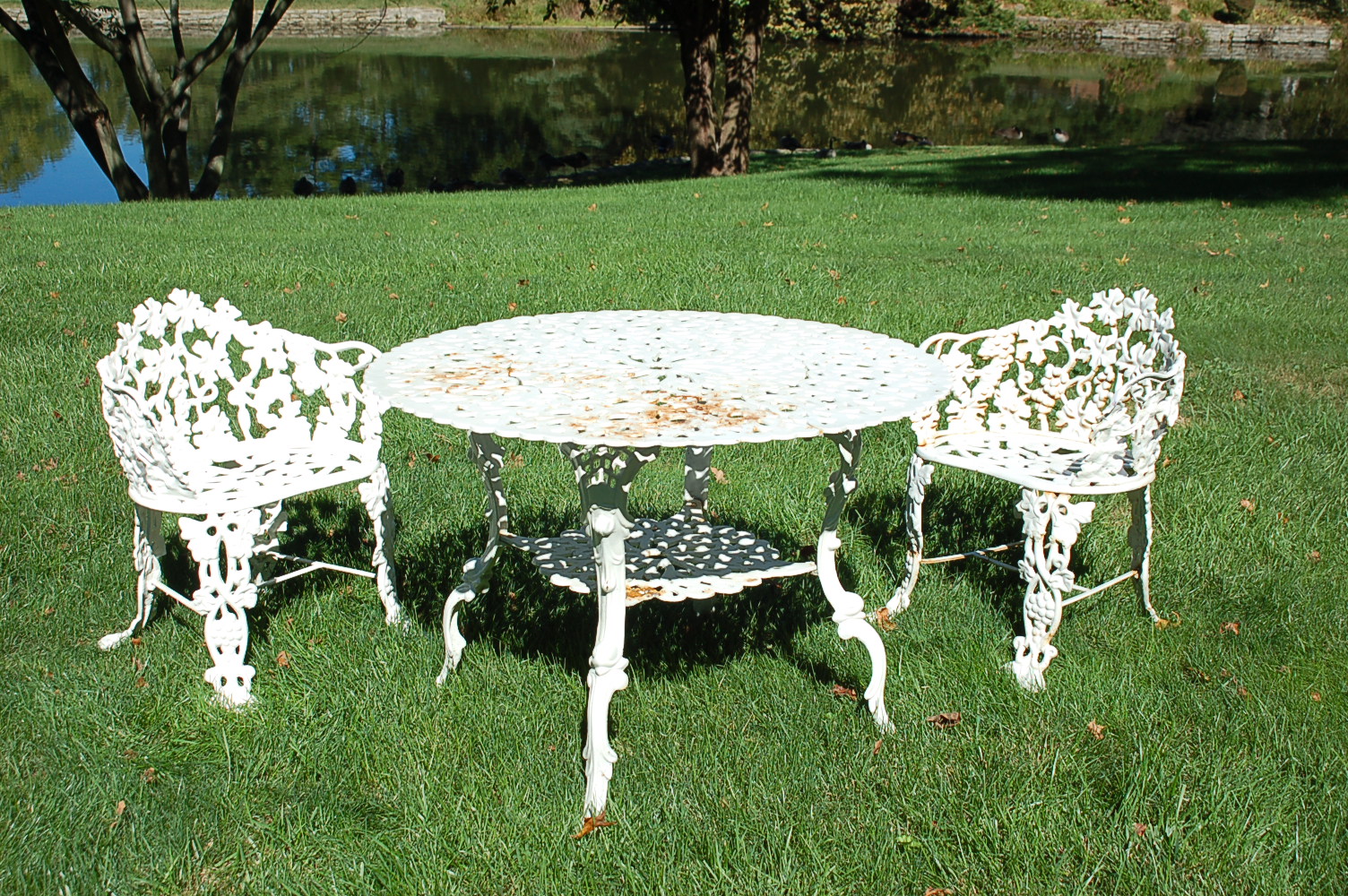 Vintage Cast Iron Patio Furniture