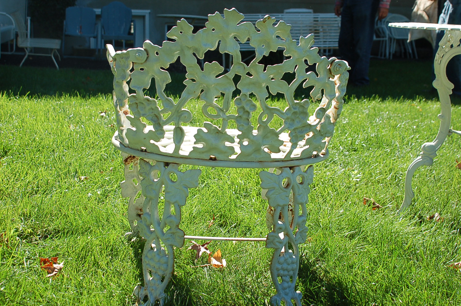 Vintage Cast Iron Patio Furniture