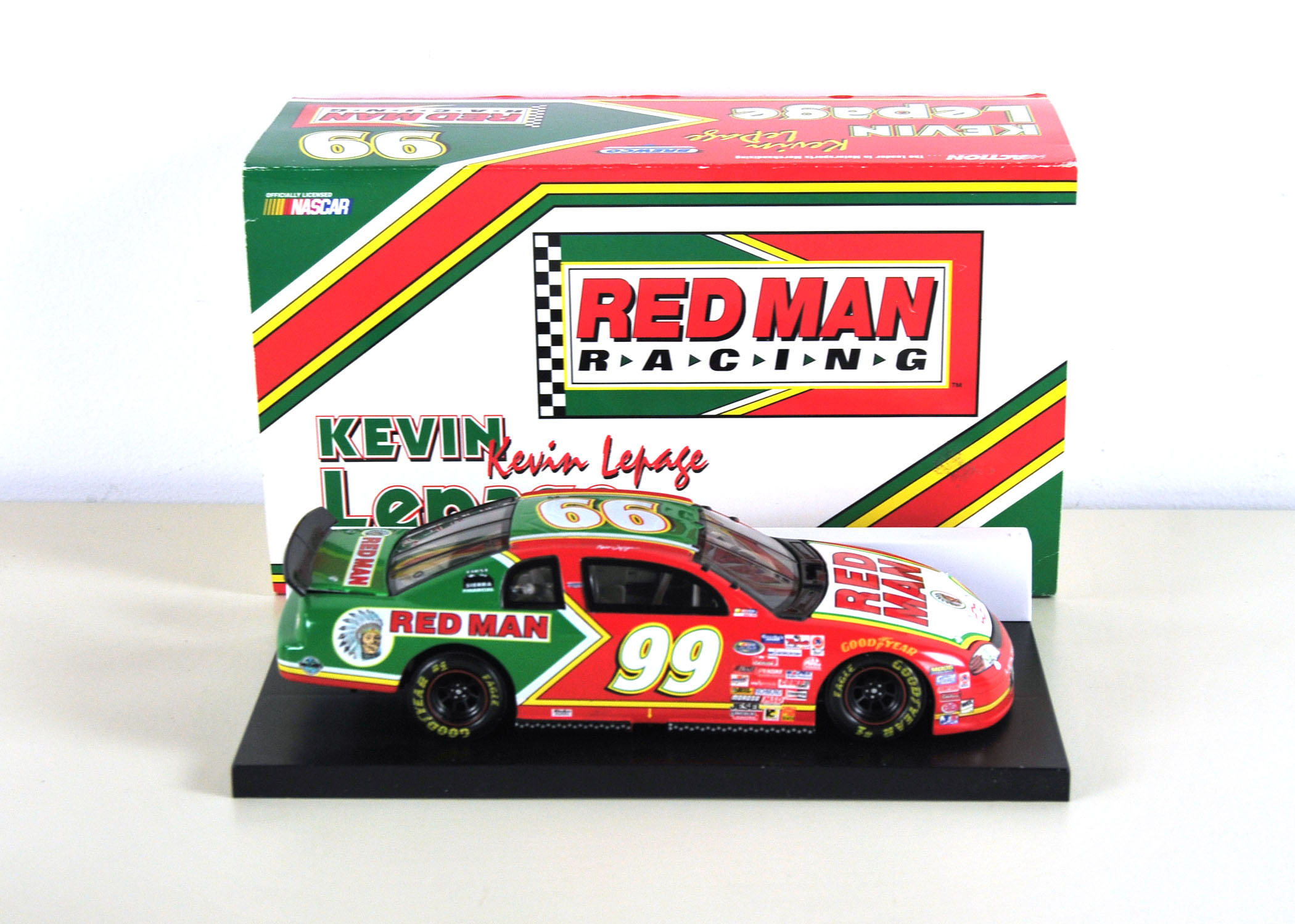 Limited Edition Kevin Lepage 99 Red Man  Stock Car