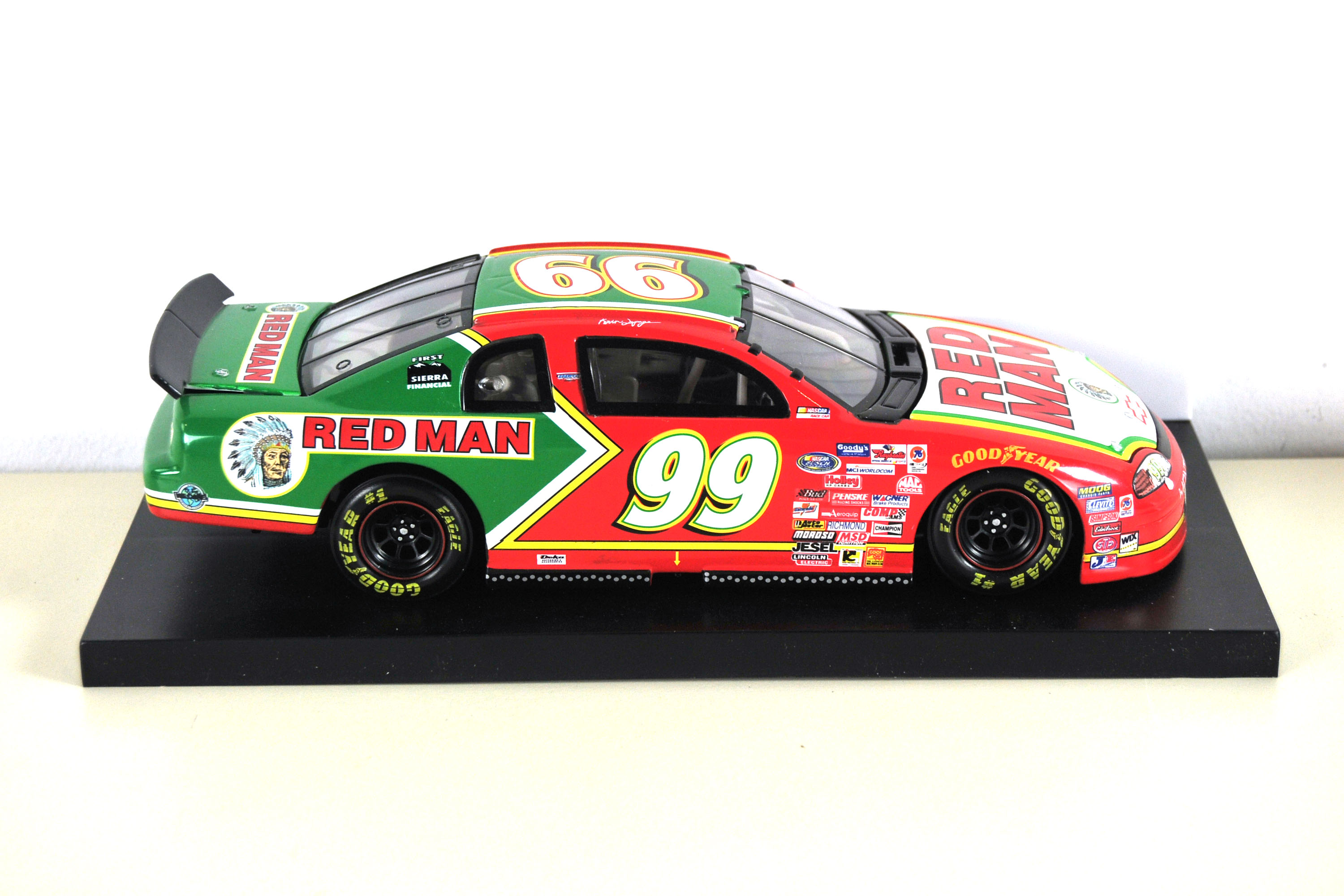Limited Edition Kevin Lepage 99 Red Man  Stock Car