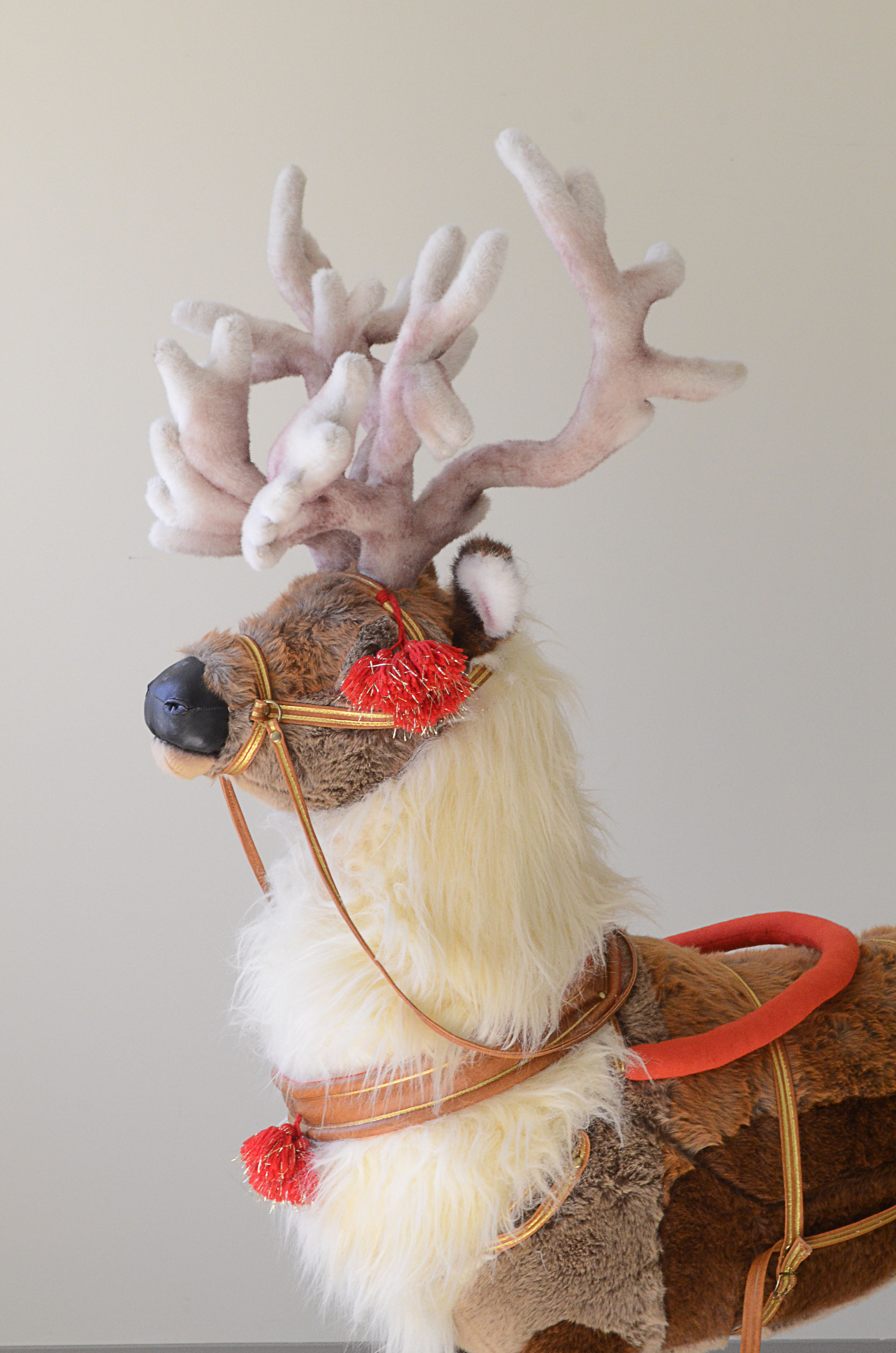 Life Sized Plush Reindeer Prop