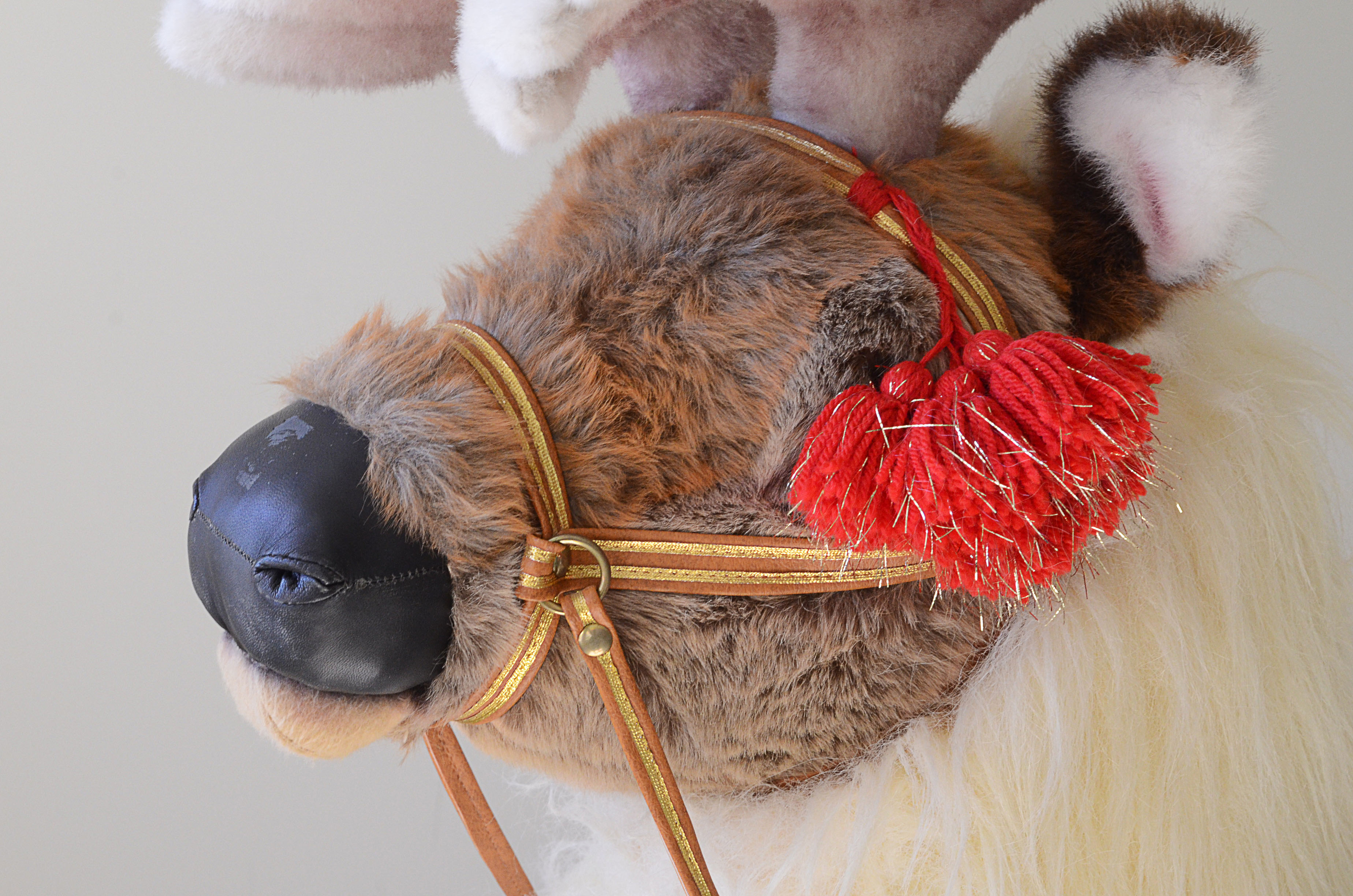 Life Sized Plush Reindeer Prop