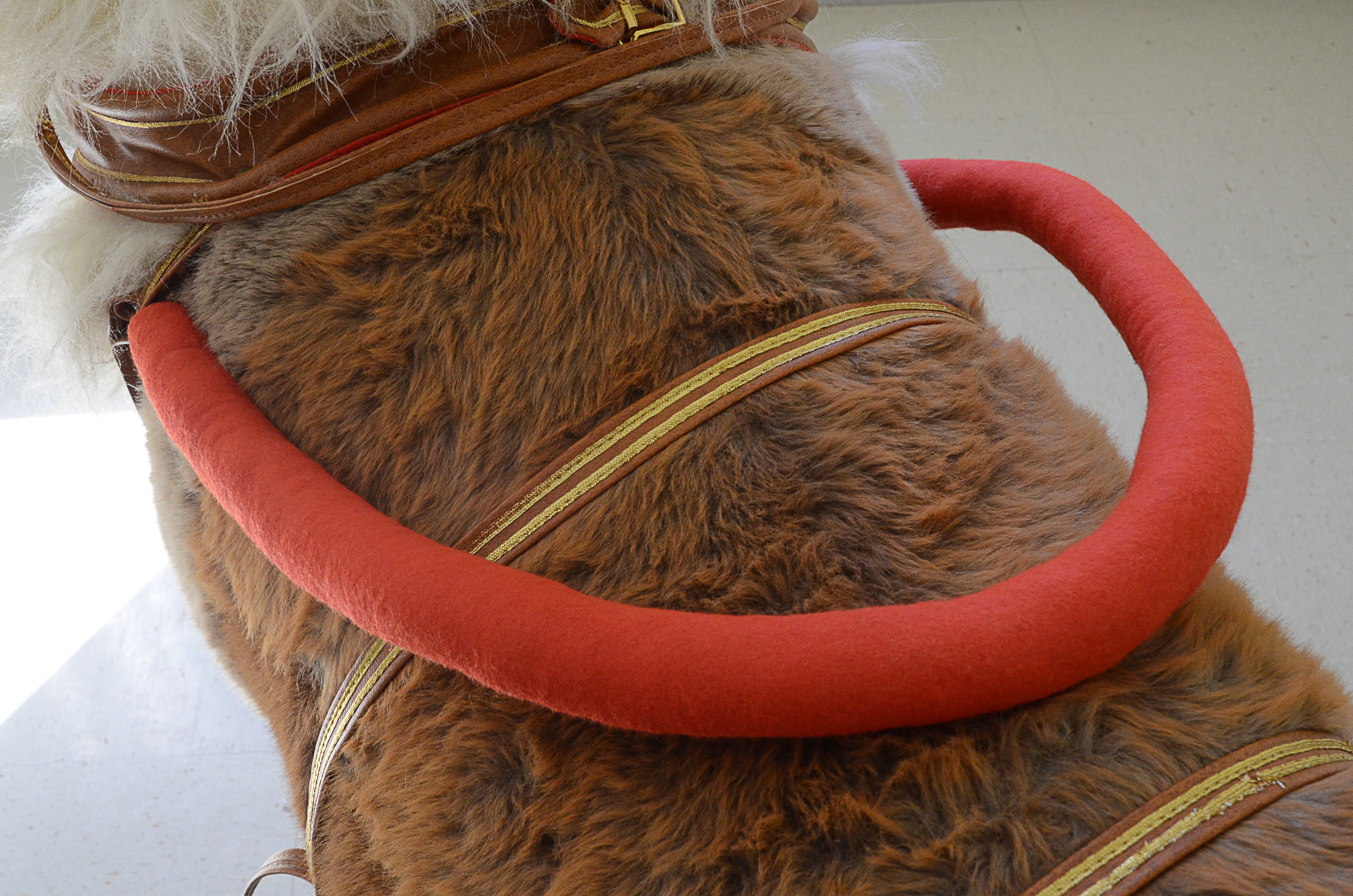 Life Sized Plush Reindeer Prop