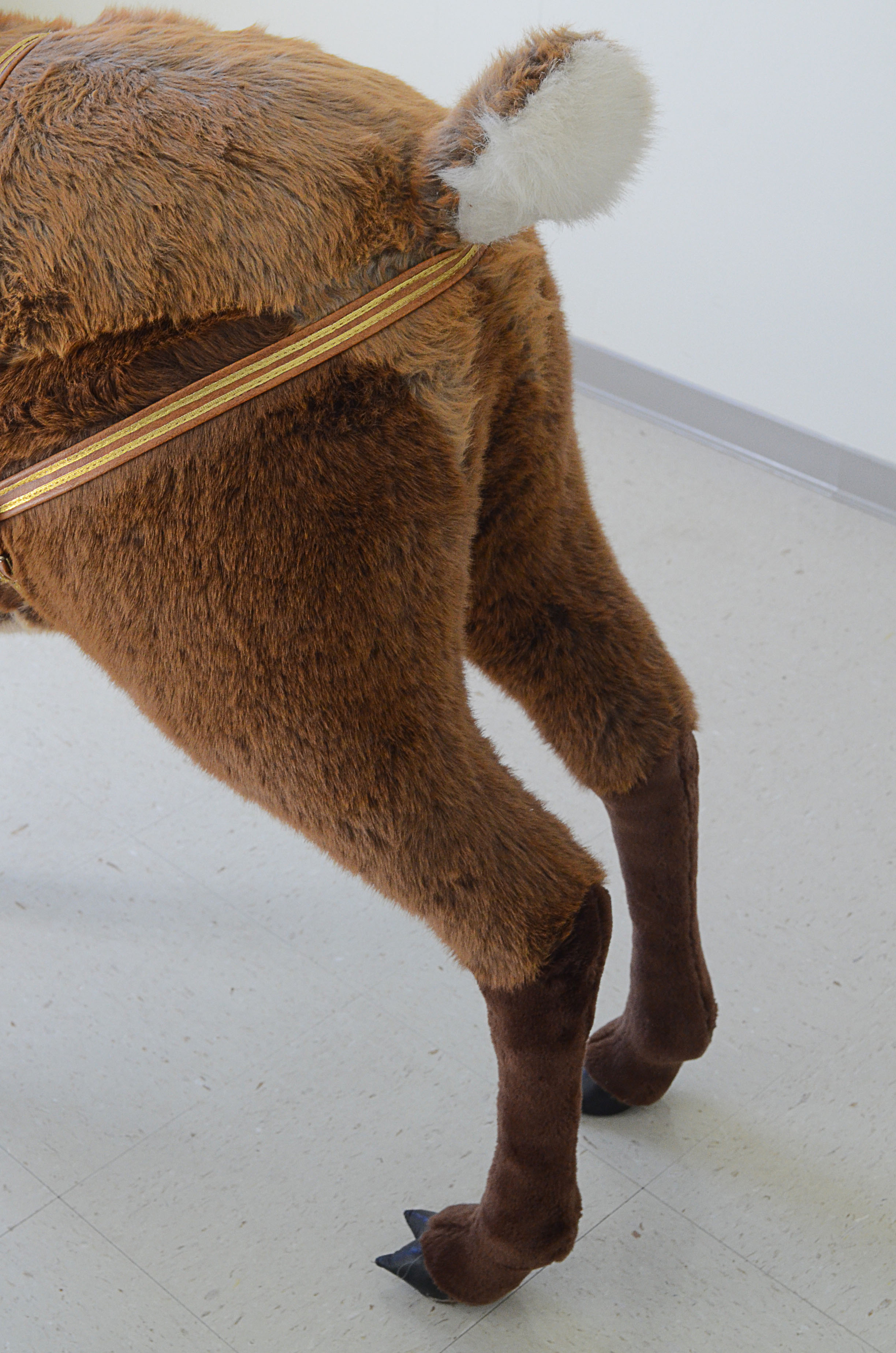 Life Sized Plush Reindeer Prop