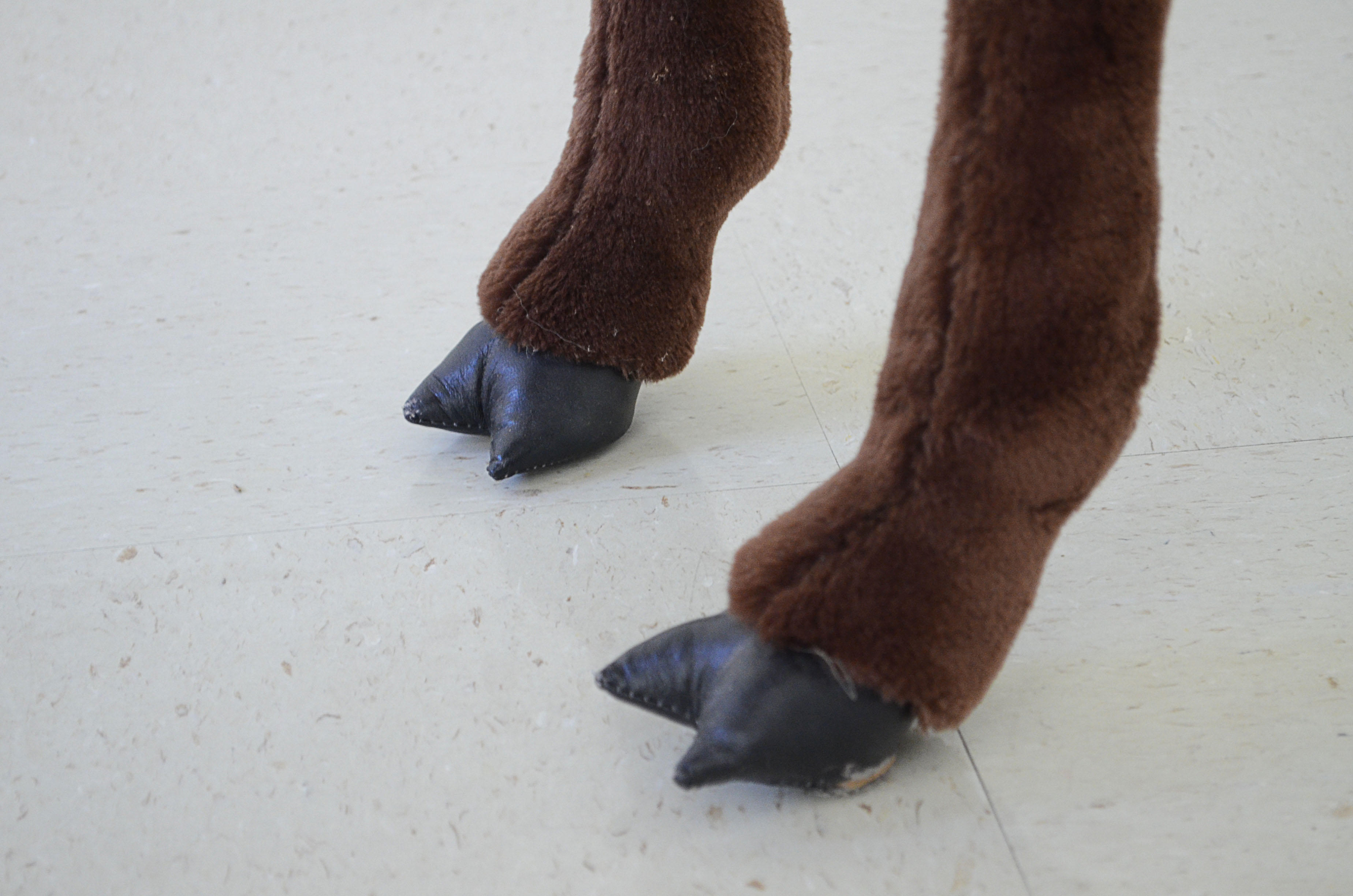 Life Sized Plush Reindeer Prop