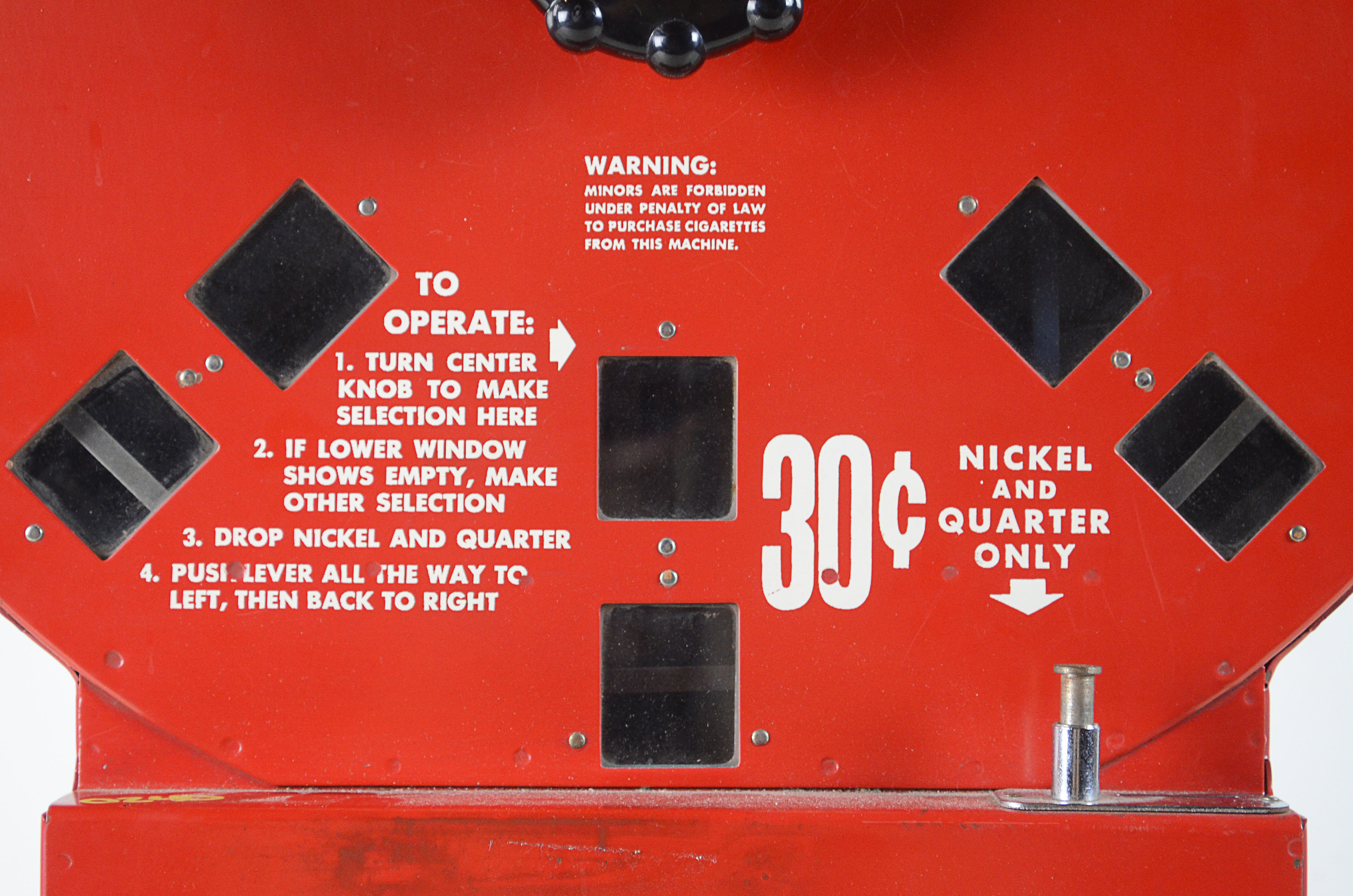 Vintage Wall Hanging Cigarette Vending Machine