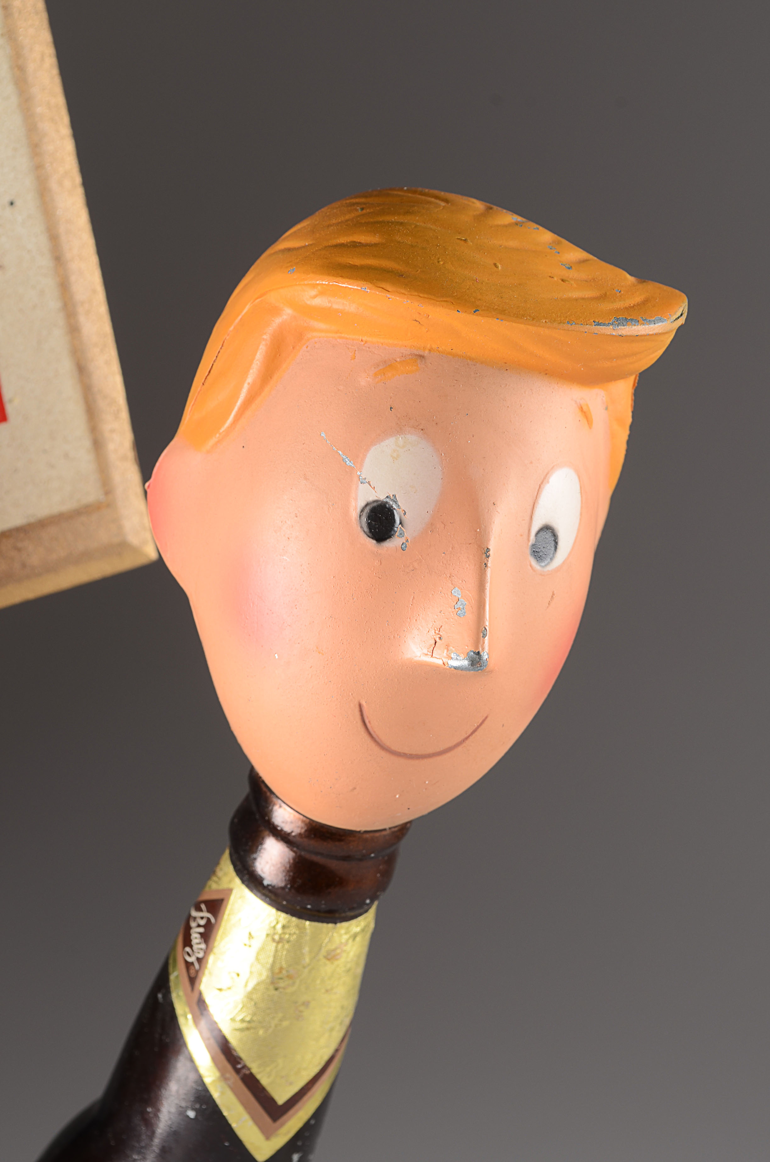 Blatz Beer Running Waiter Figural Sign