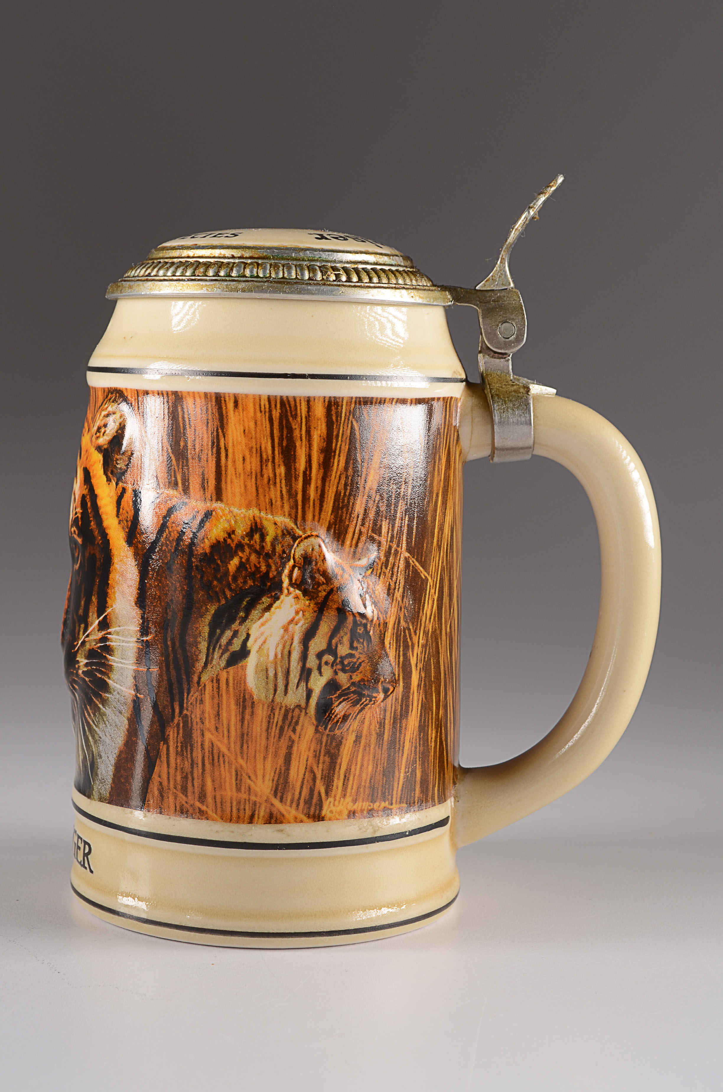 Two Budweiser Collector Steins