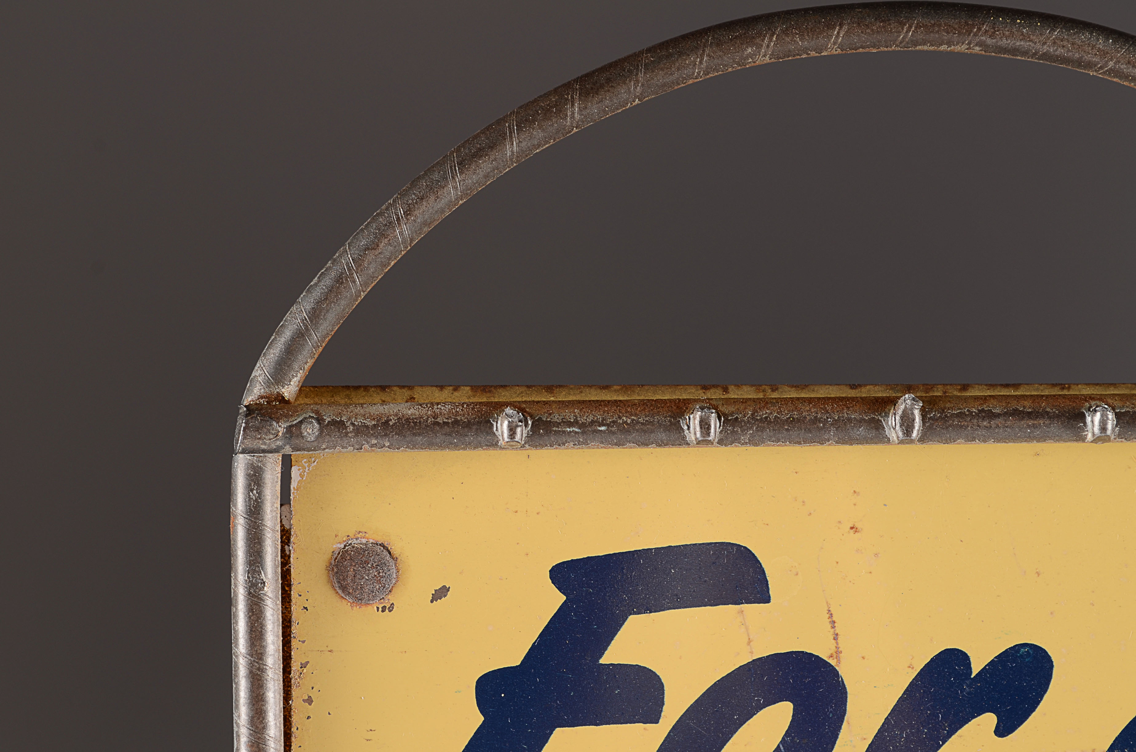 Vintage Old Gold Tin SIgn