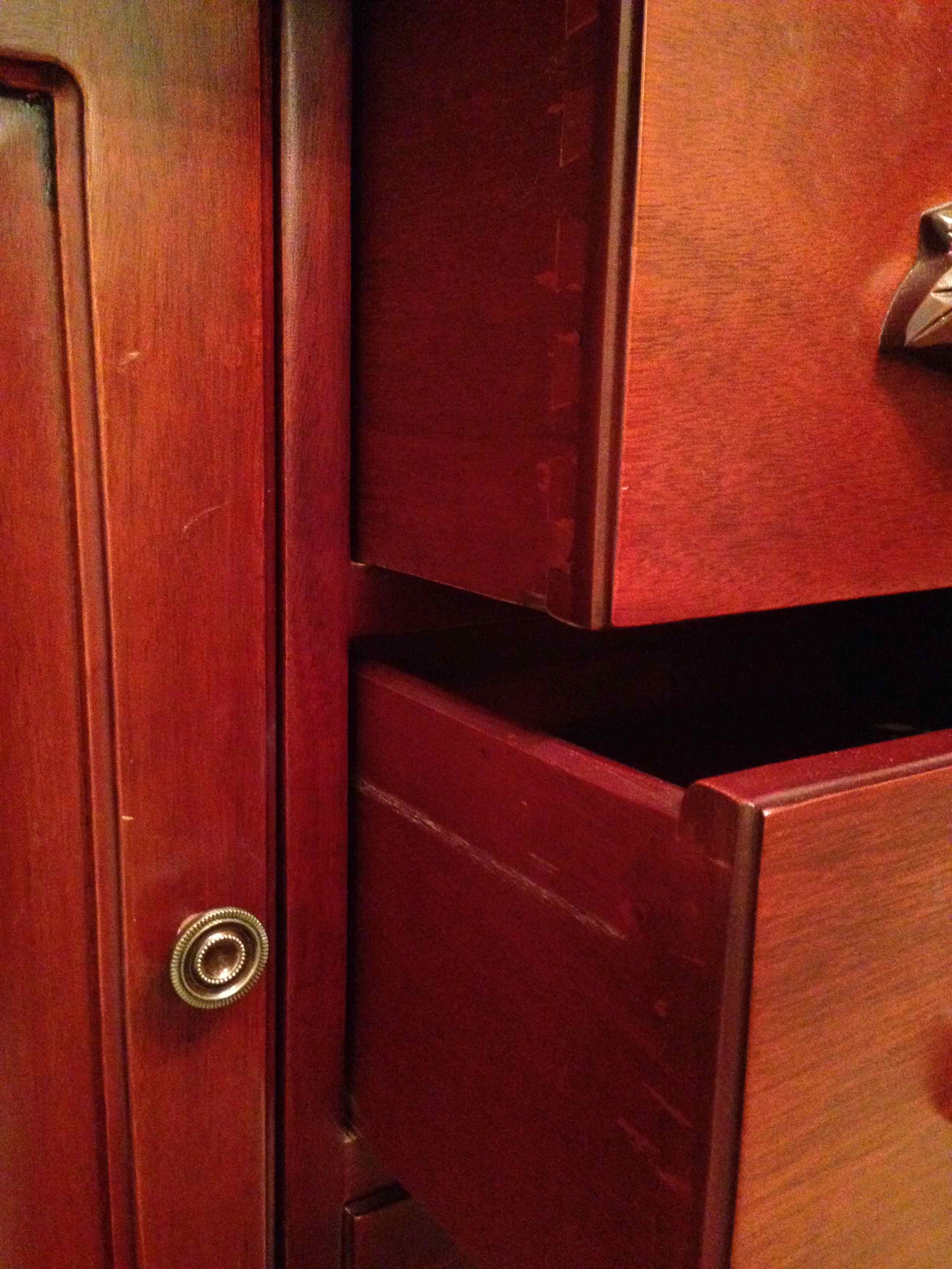 Solid Mahogany China Victorian Replica China Cabinet