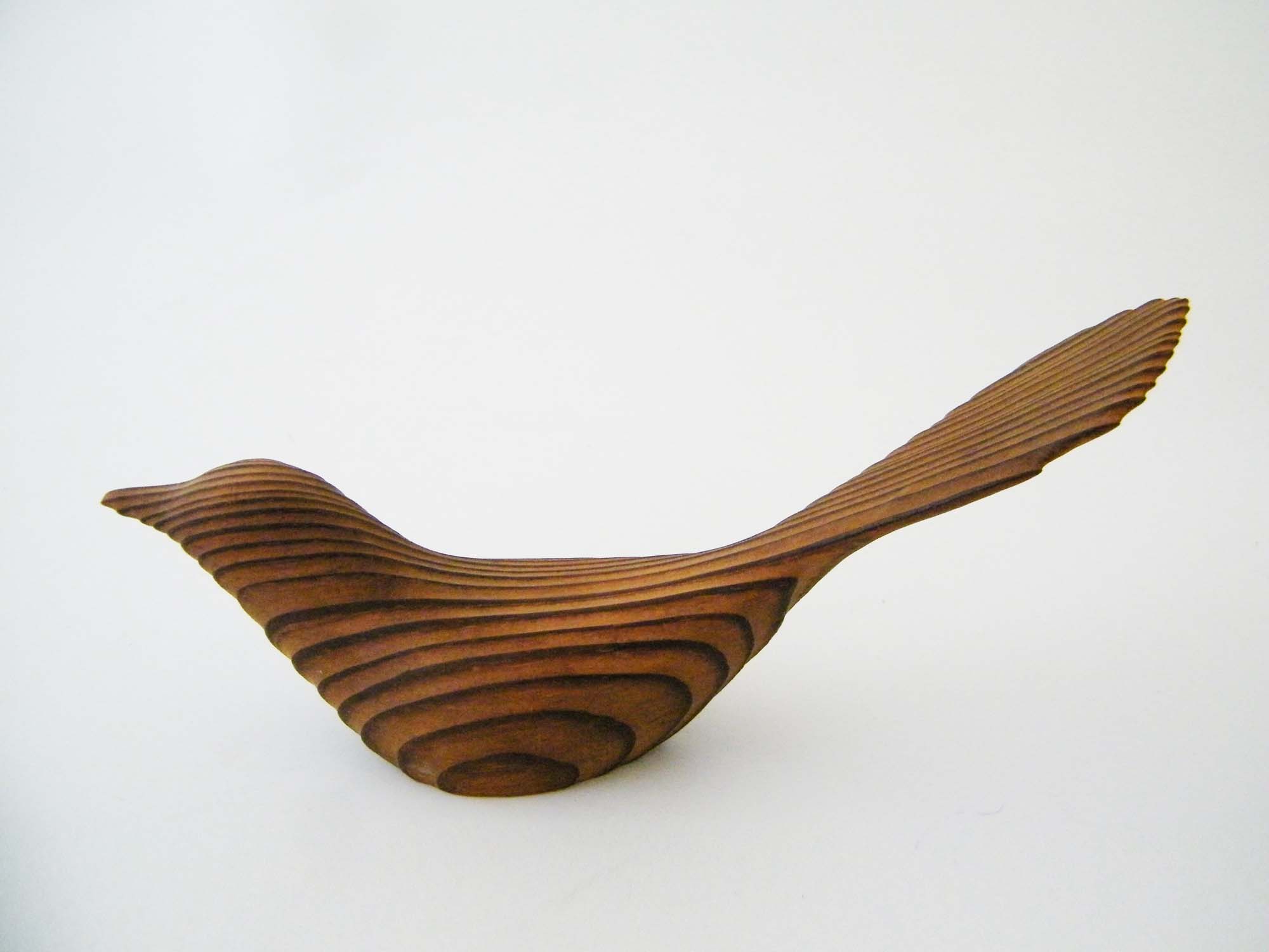 Mid Century Swedish Nils Strandin Carved Bird
