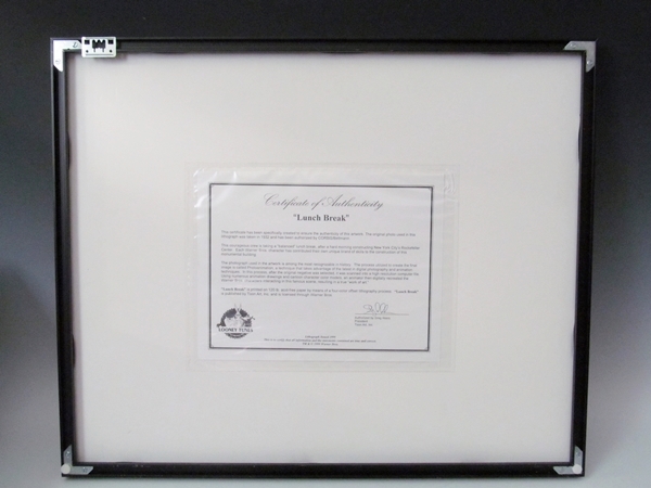 Looney Tunes "Lunch Break" Lithograph