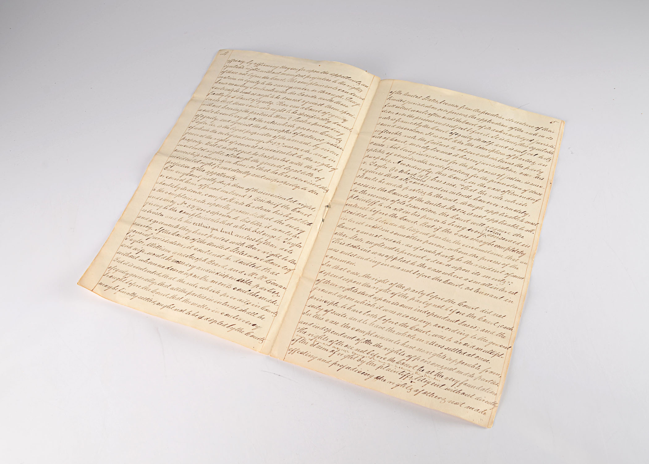 Antique Copy of an Ohio Court Appeal