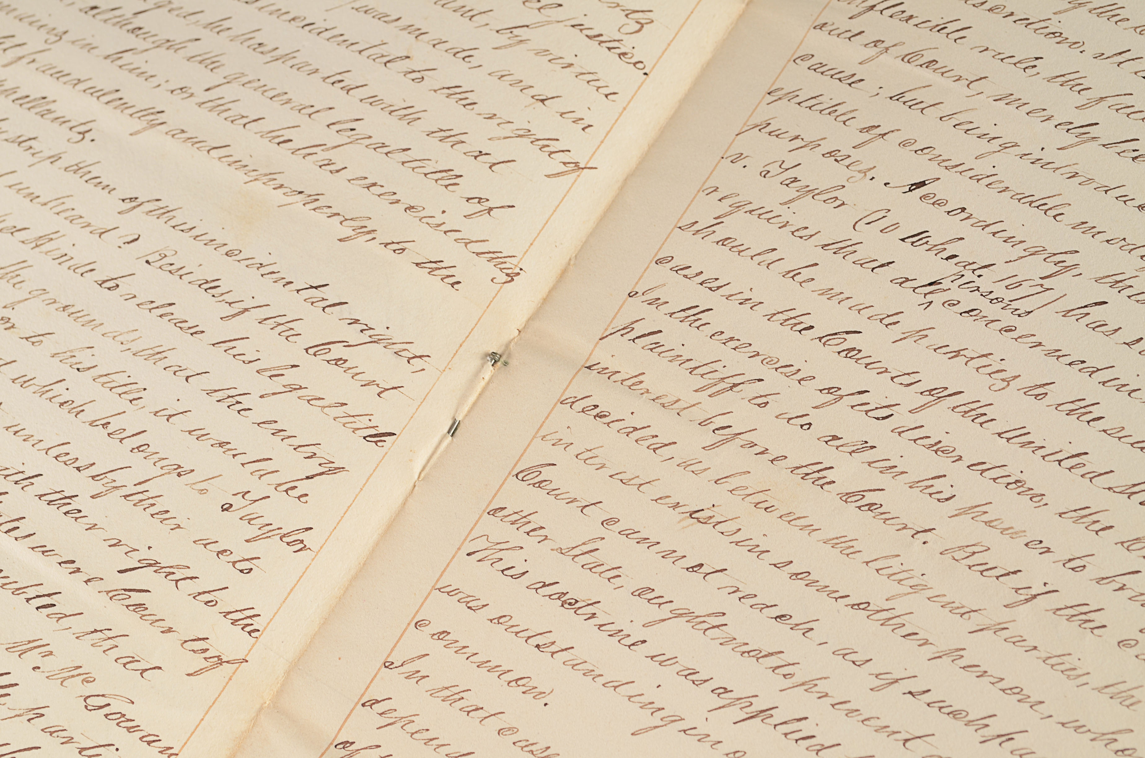 Antique Copy of an Ohio Court Appeal