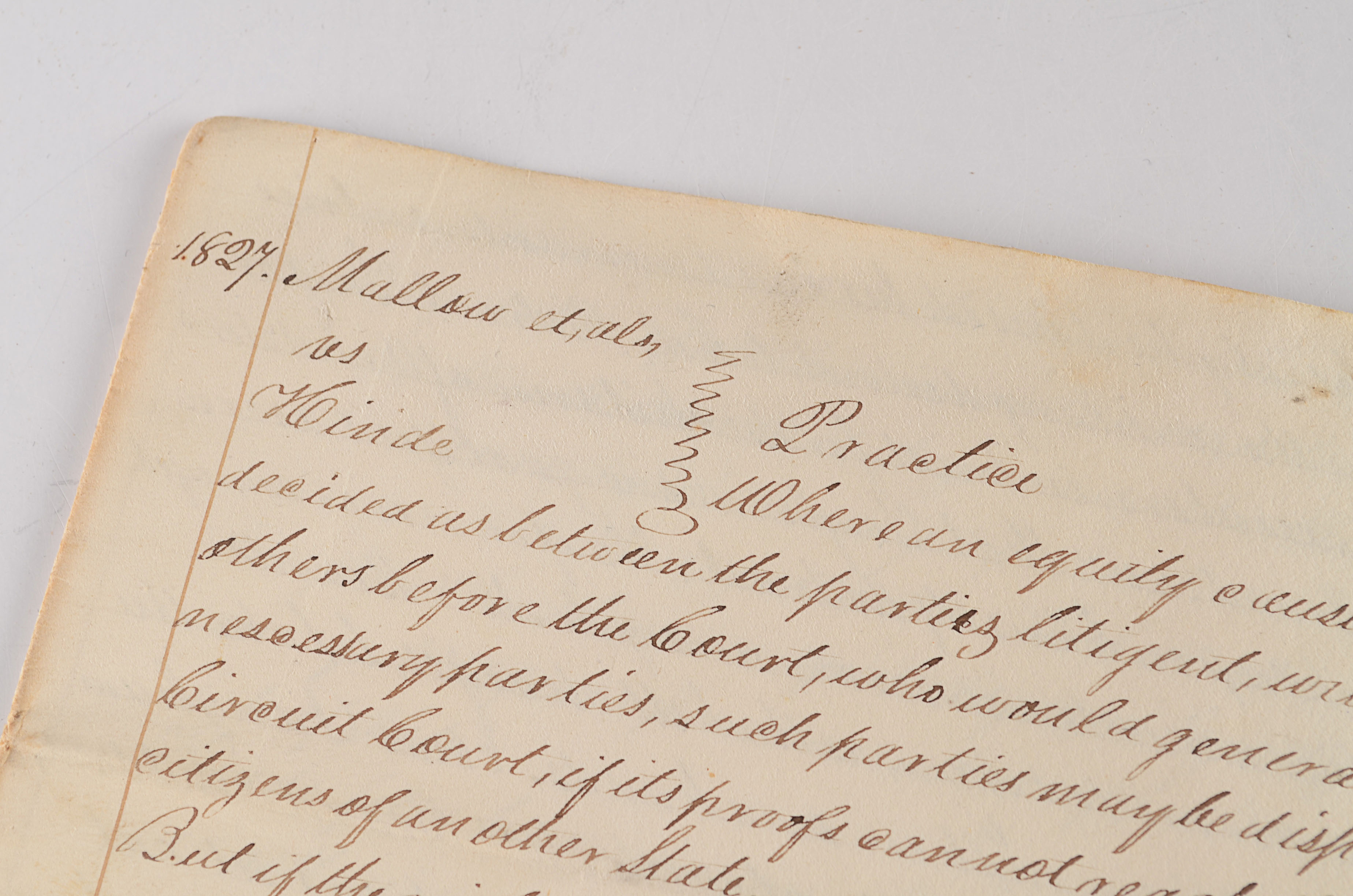 Antique Copy of an Ohio Court Appeal