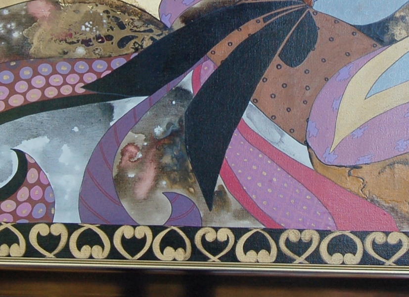 Lin Martinique Painting of Asian Woman