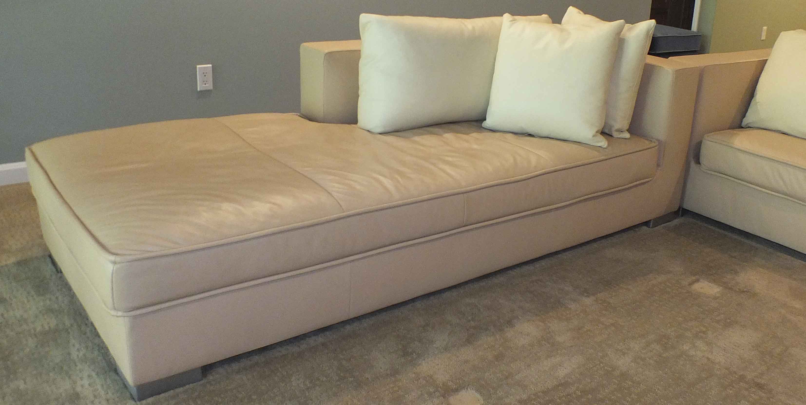 Ligne Roset "Rive Gauche" Chaise and One Arm Sofa 