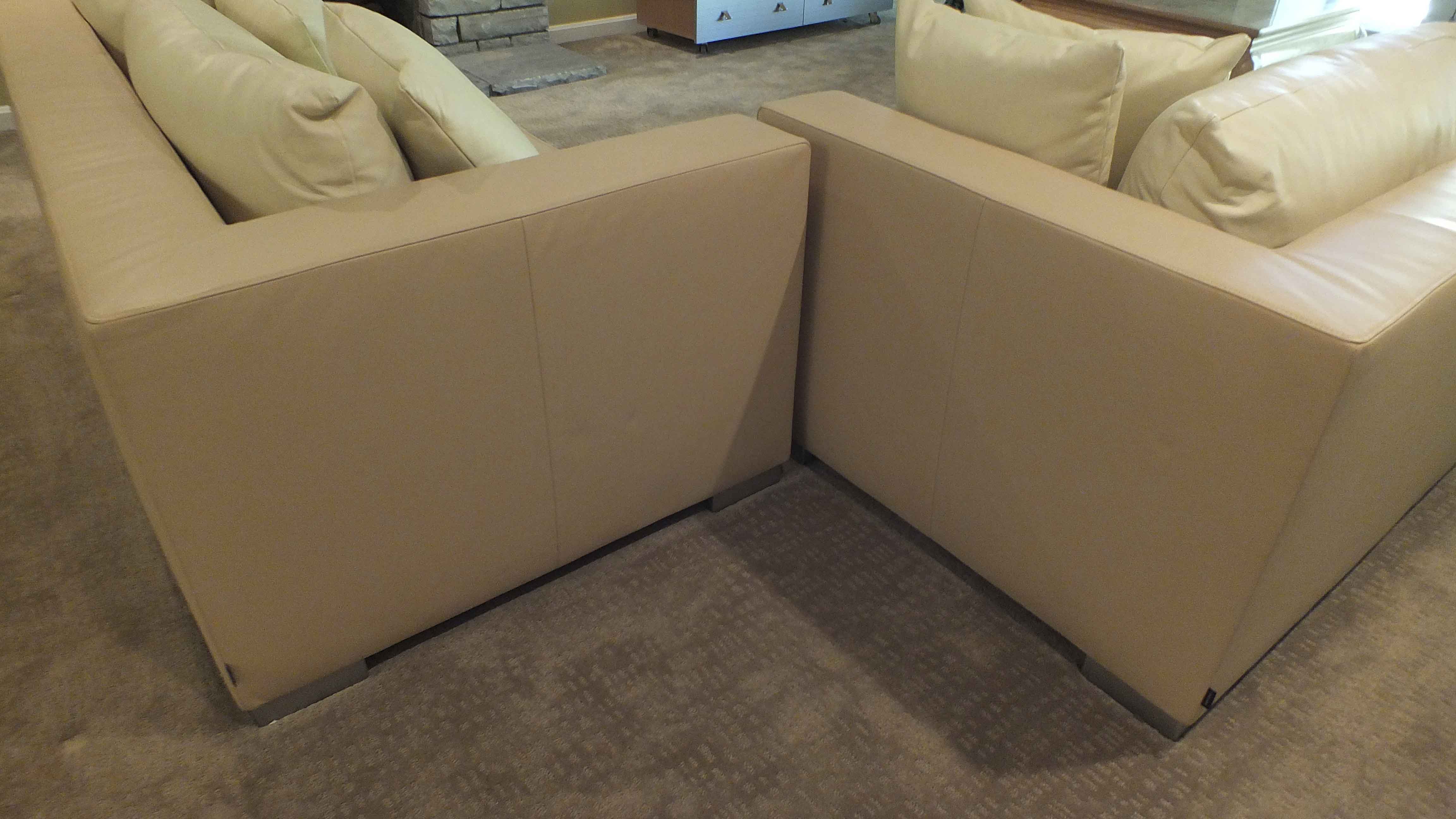 Ligne Roset "Rive Gauche" Chaise and One Arm Sofa 