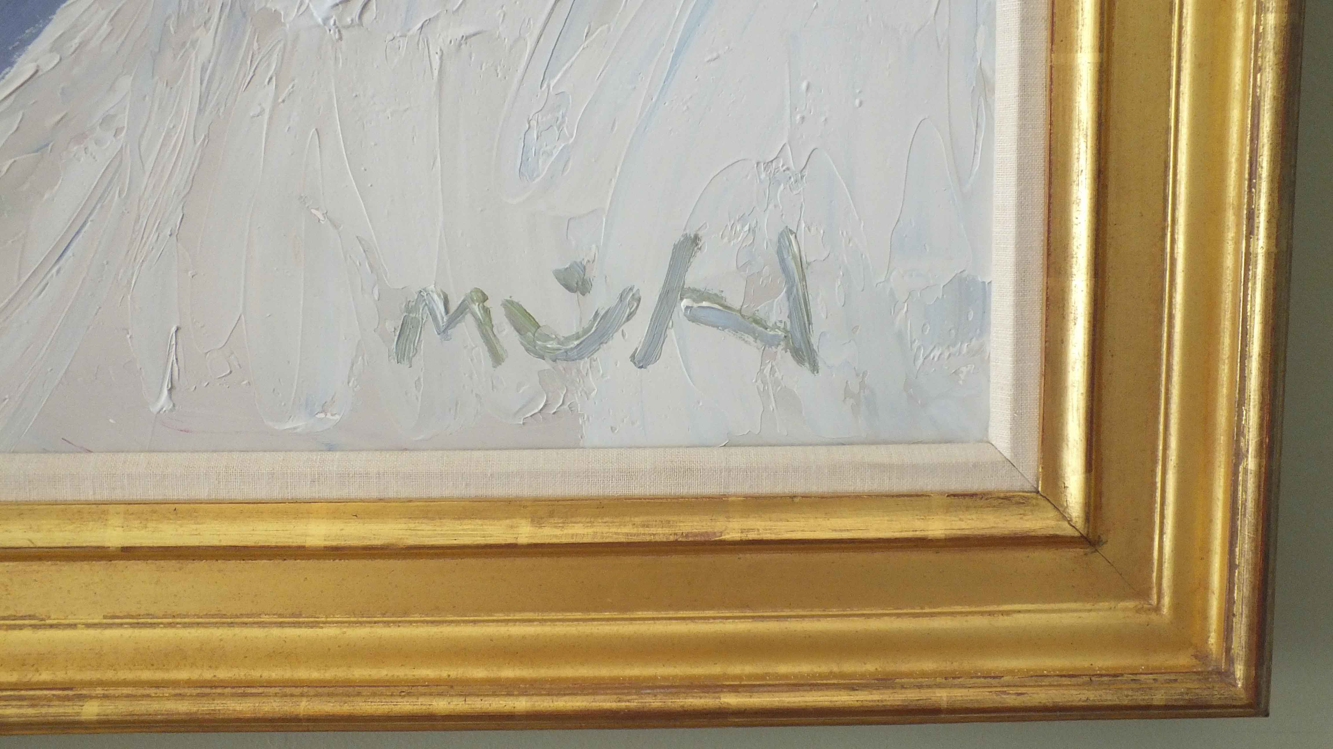 Roger Muhl Original Oil Painting, "Les Adrets"