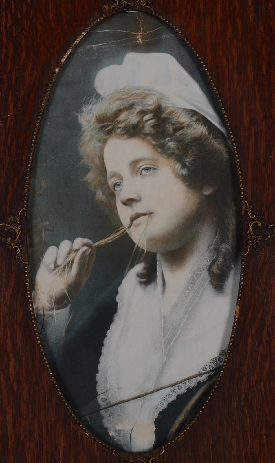 Antique Print and Frame