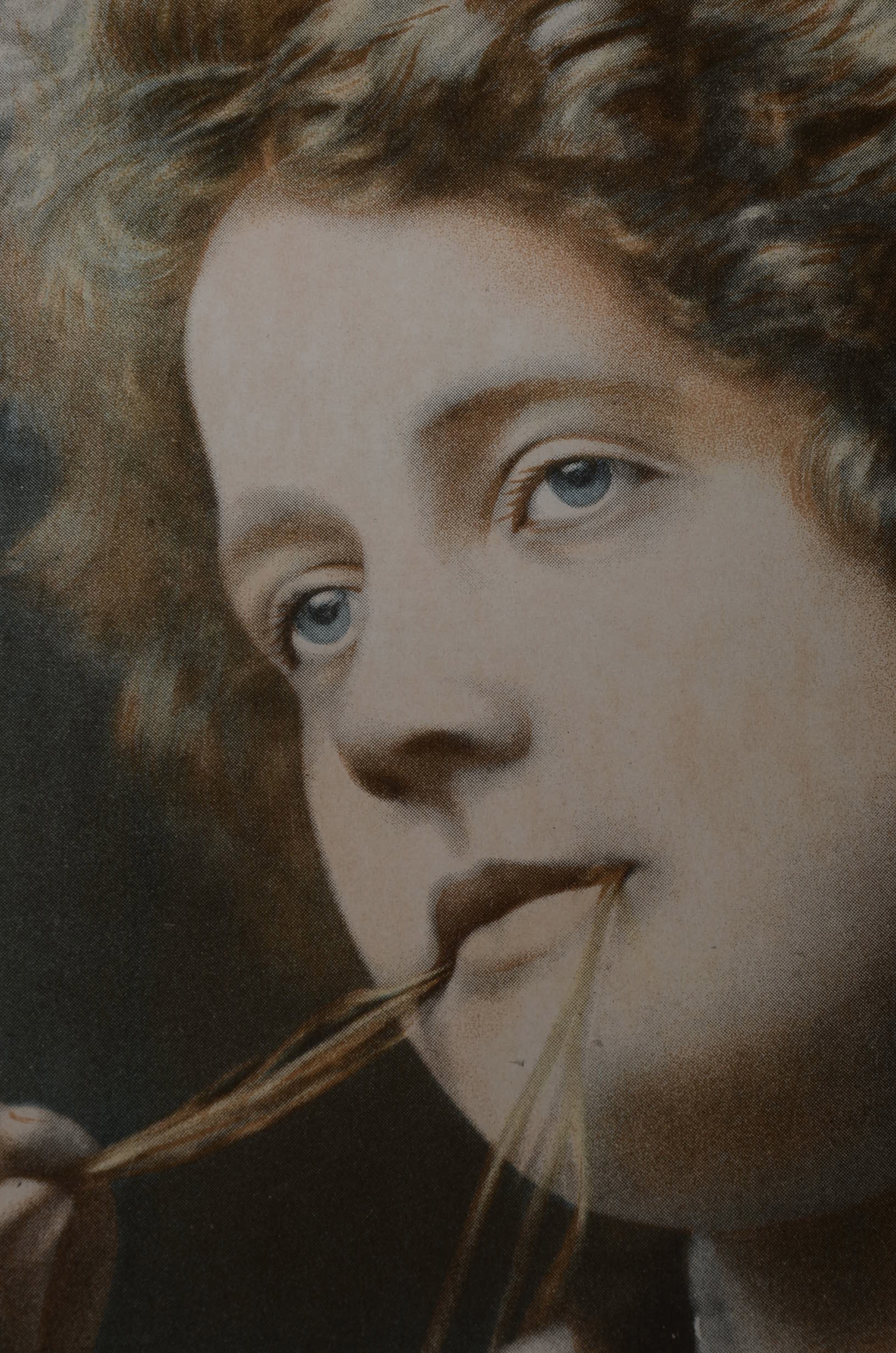 Antique Print and Frame