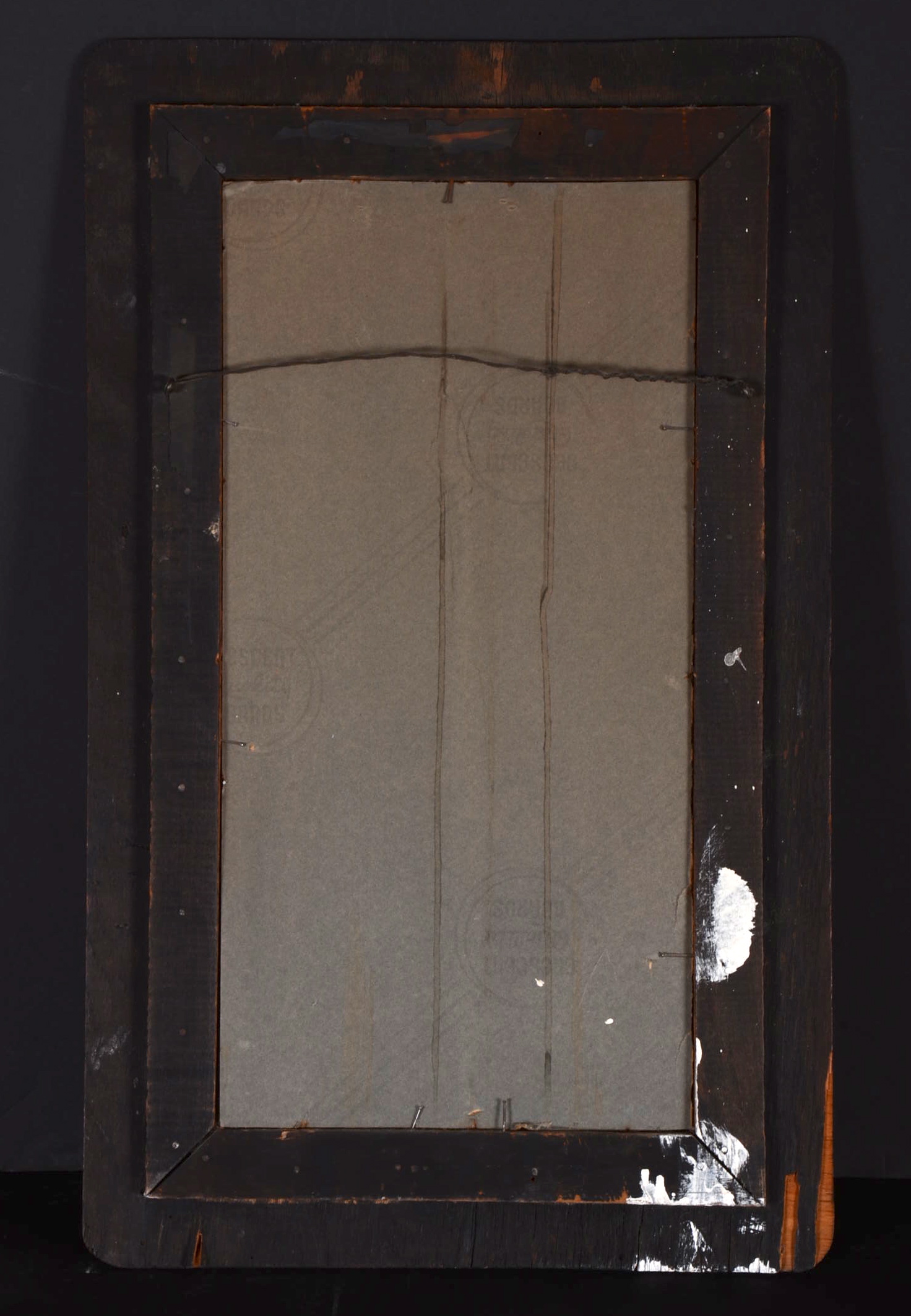 Antique Print and Frame