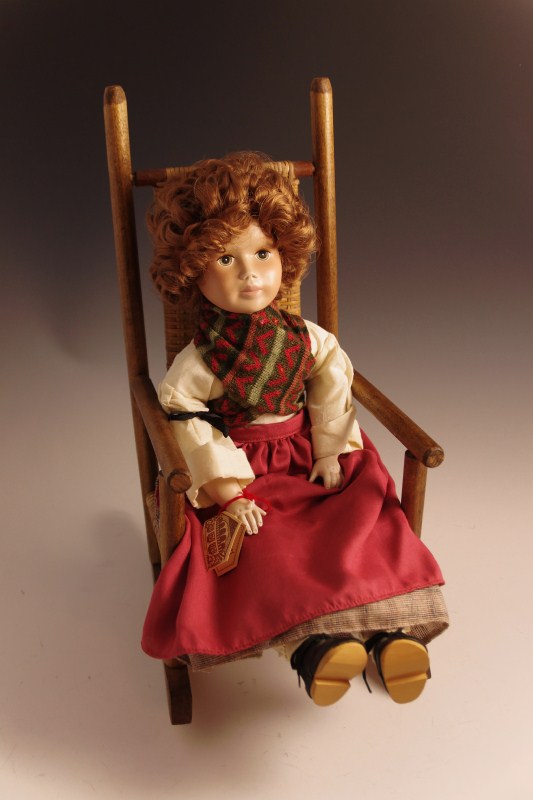 Heidi cheap porcelain doll