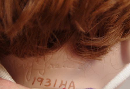 Collection of Mary Tretter Porcelain Dolls, dressed as Clowns