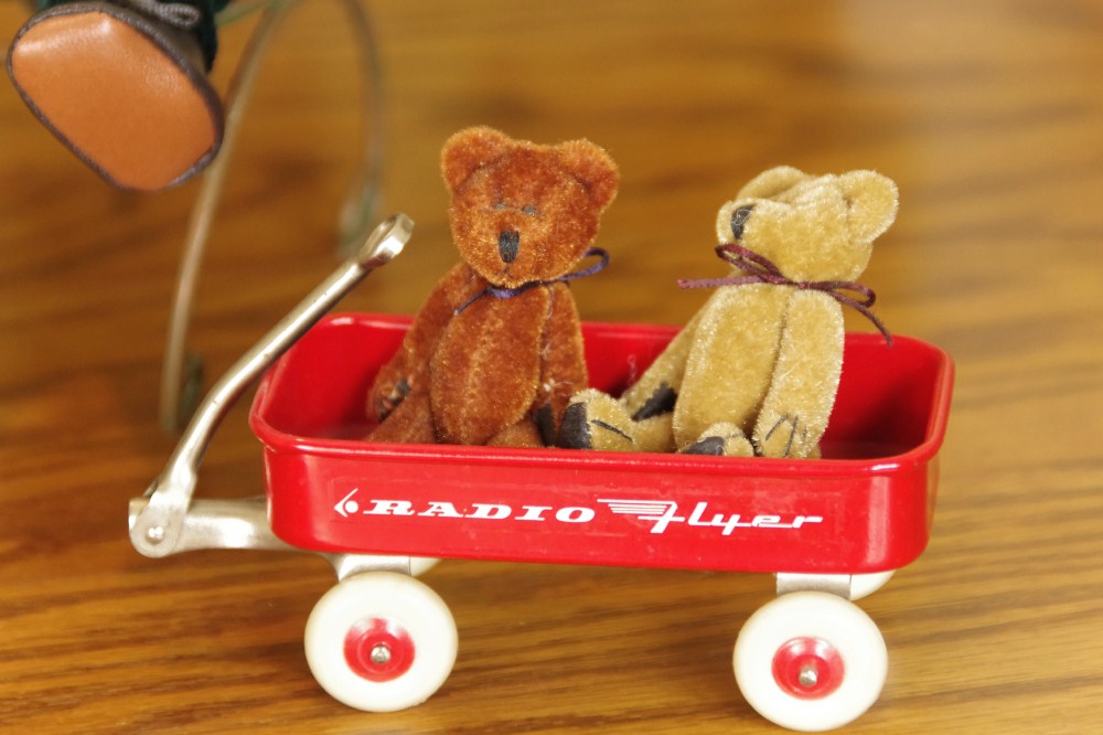 Vintage Doll Tea Room with Furniture, Accessories and Dolls