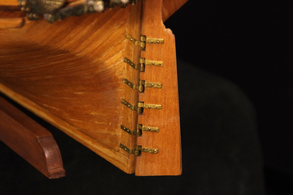 Magnificent & Very Large Wood Model of the H.M.S. Prince, 1670; by Jack Barger 