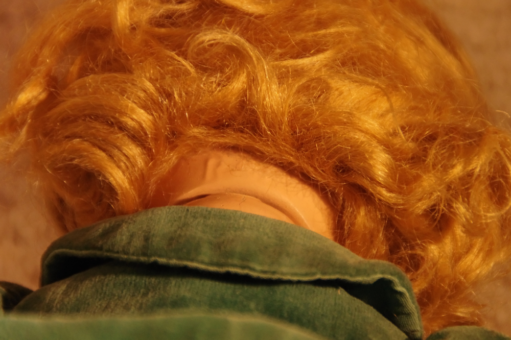 Vintage Doll Living Room with Furniture, Accessories and Dolls