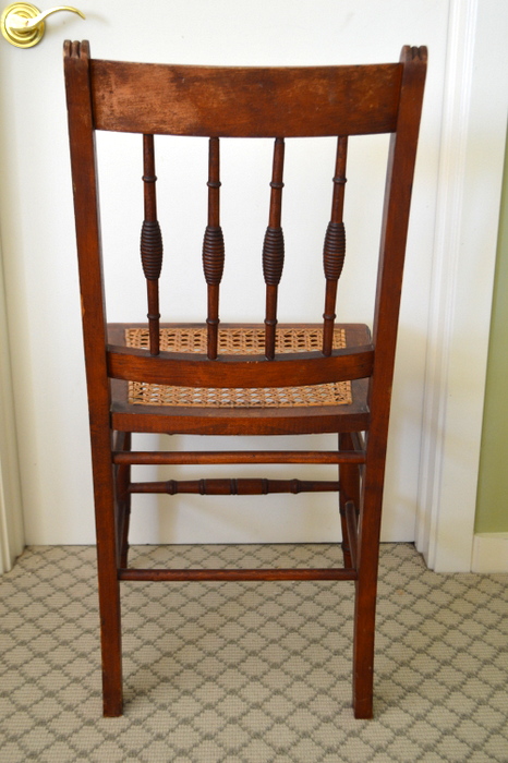 Antique Victorian Occasional Caned Chair