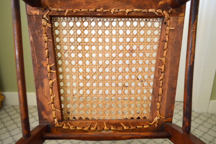 Antique Victorian Occasional Caned Chair