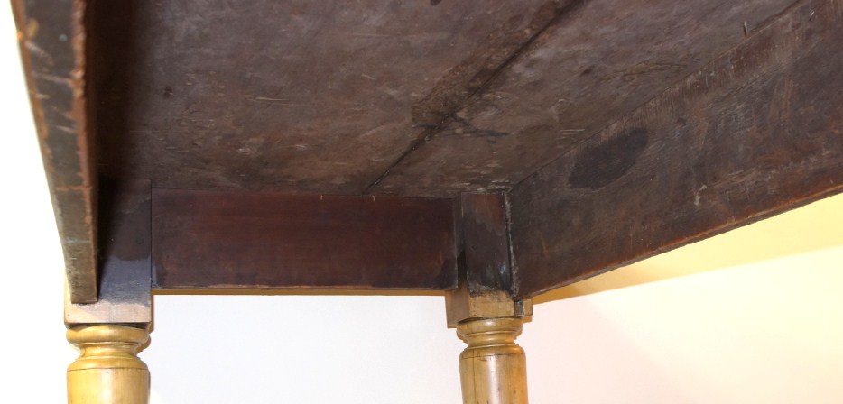 Large Antique Pine Kitchen Table