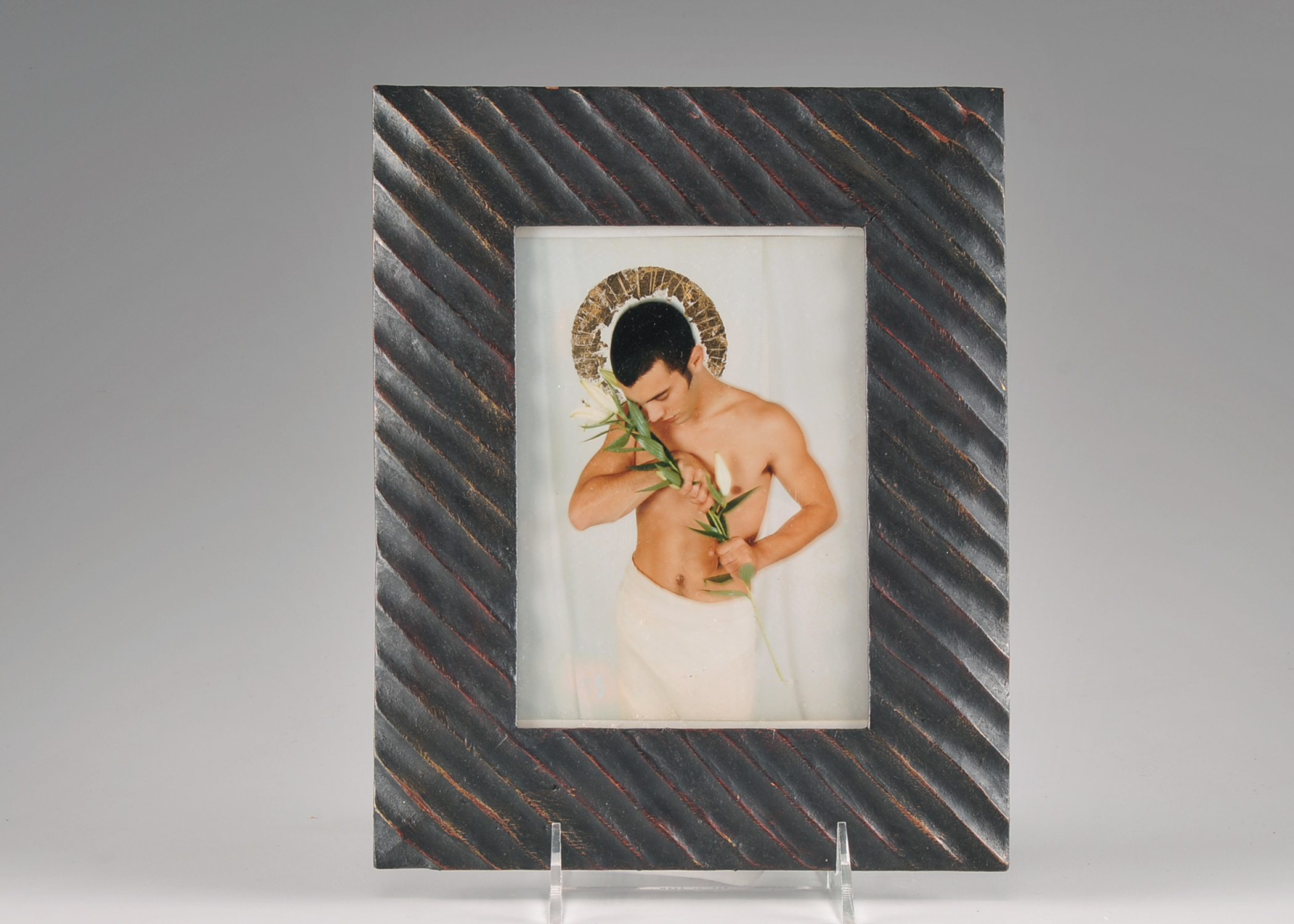 Framed Religious Art Photograph