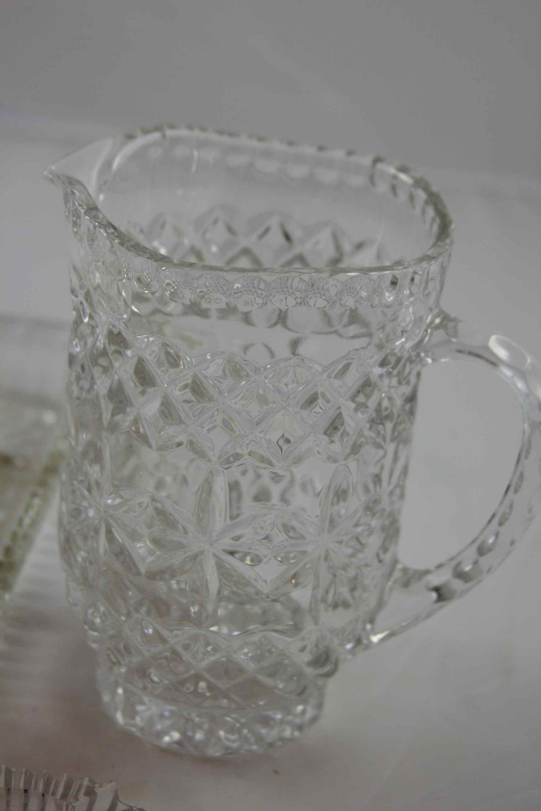 Pressed Glass Lot
