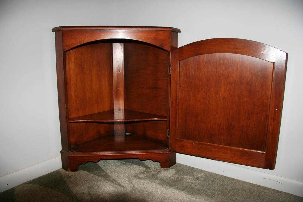Early American - Style Corner Cabinet